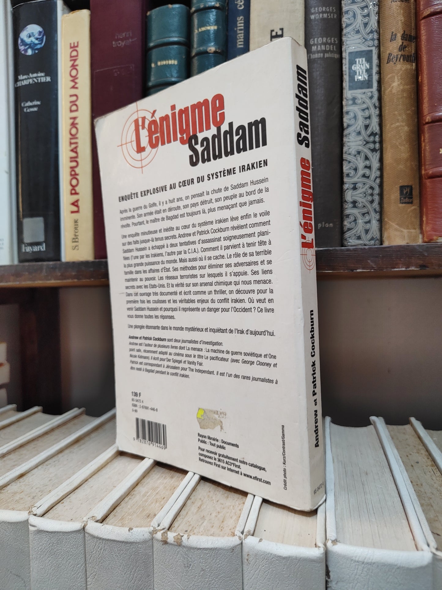 Andrew - L'énigme Saddam : Enquête explosive au cœur du système irakien