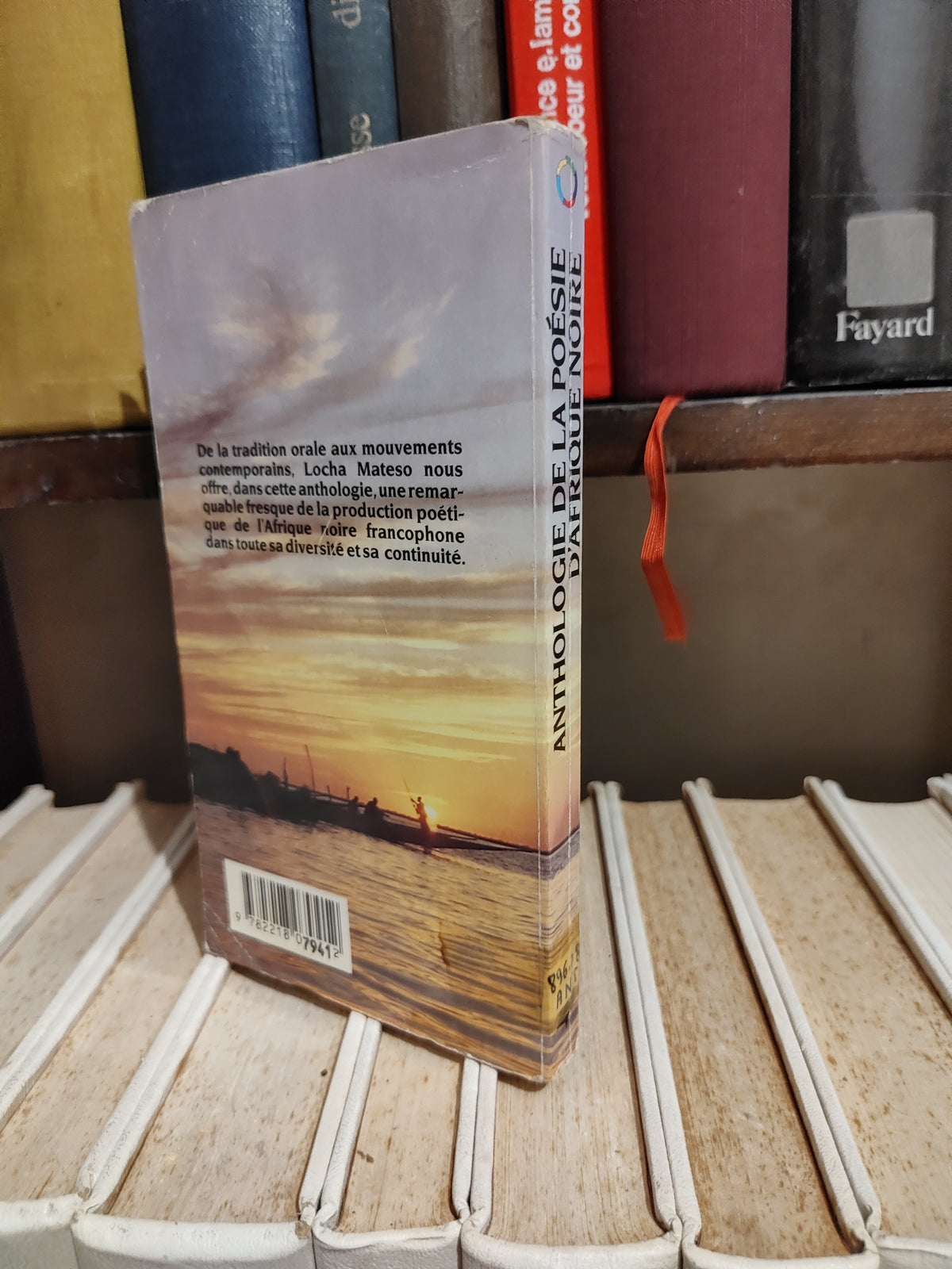 Anthologie de la poésie d'Afrique Noire d'expression française