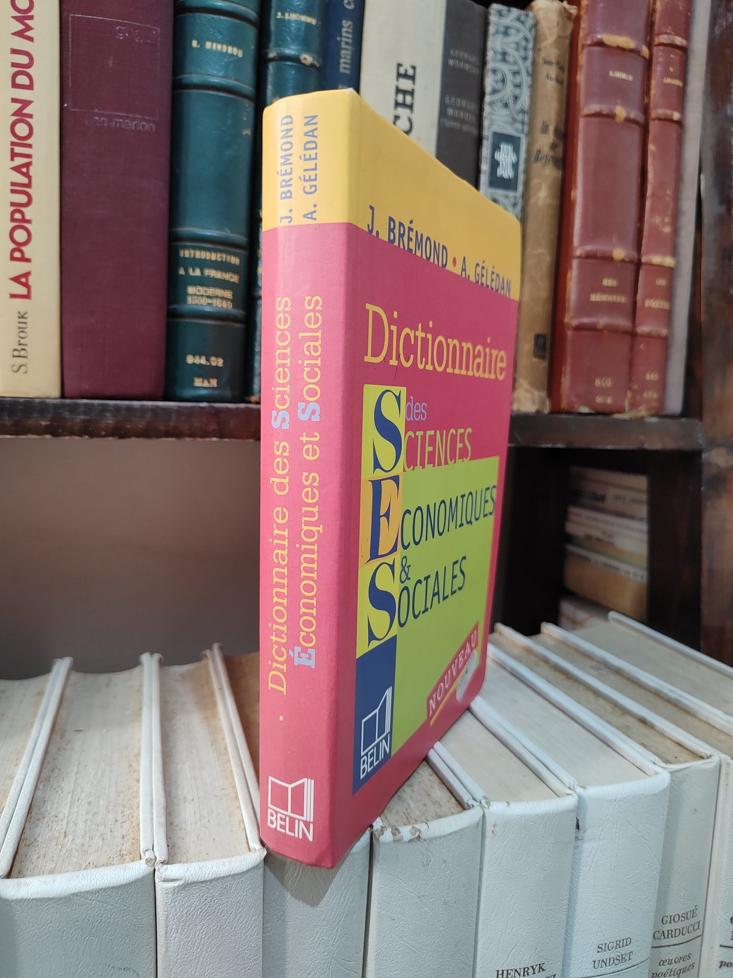 Brémond - Dictionnaire des sciences économiques et sociales