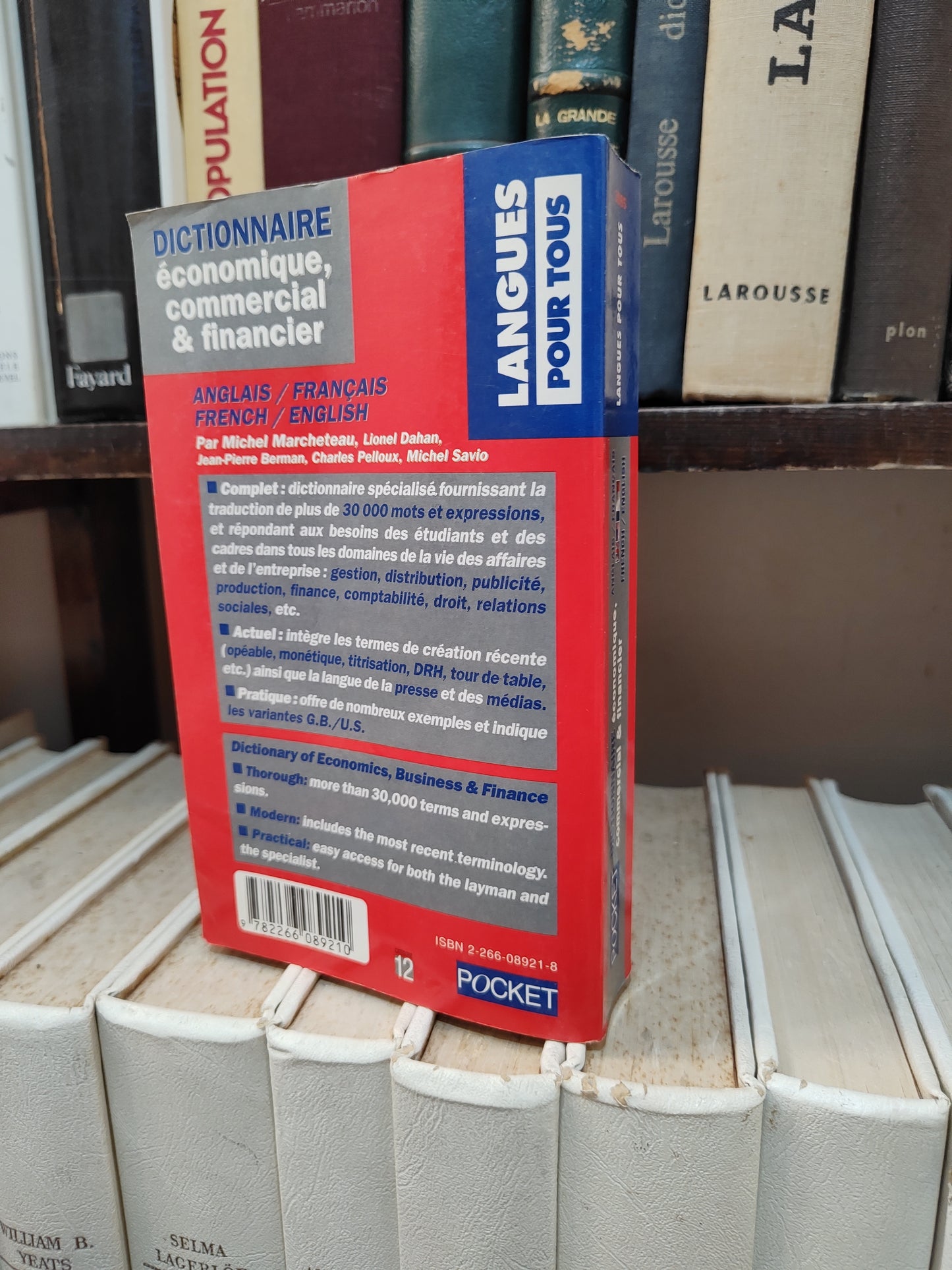 Dictionnaire économique commercial et financier