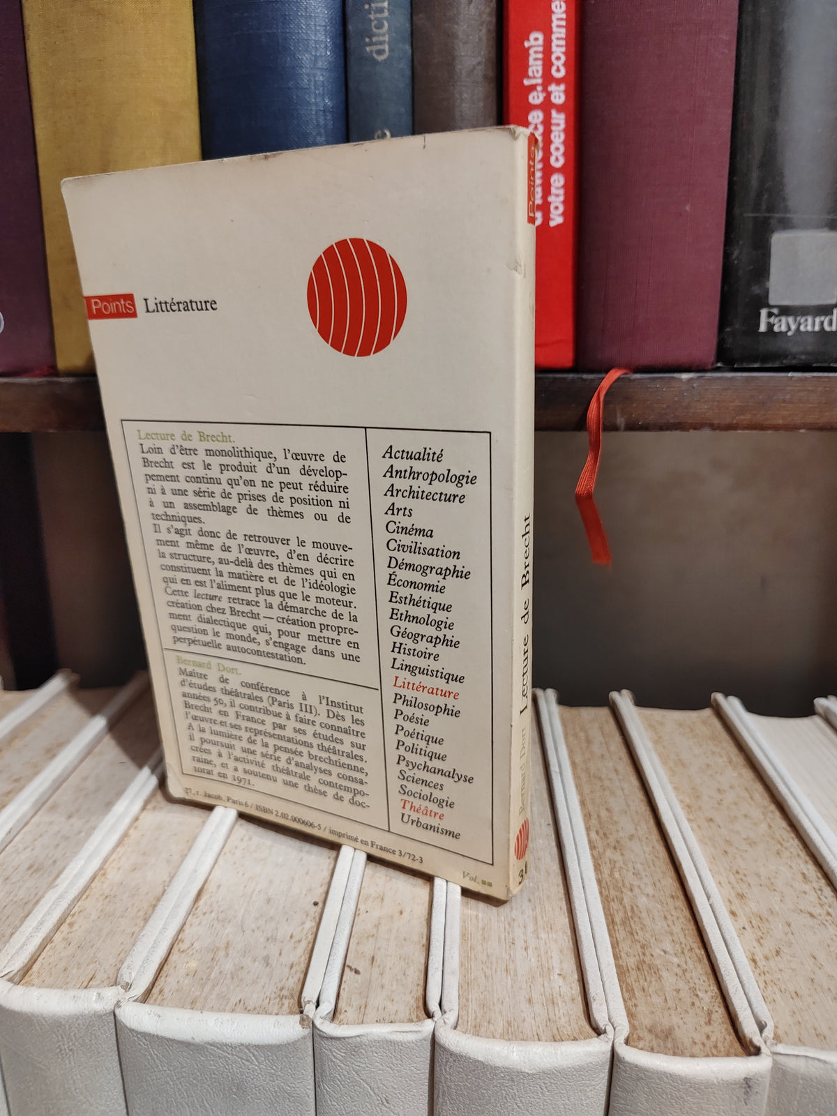 Dort - Lecture de Brecht