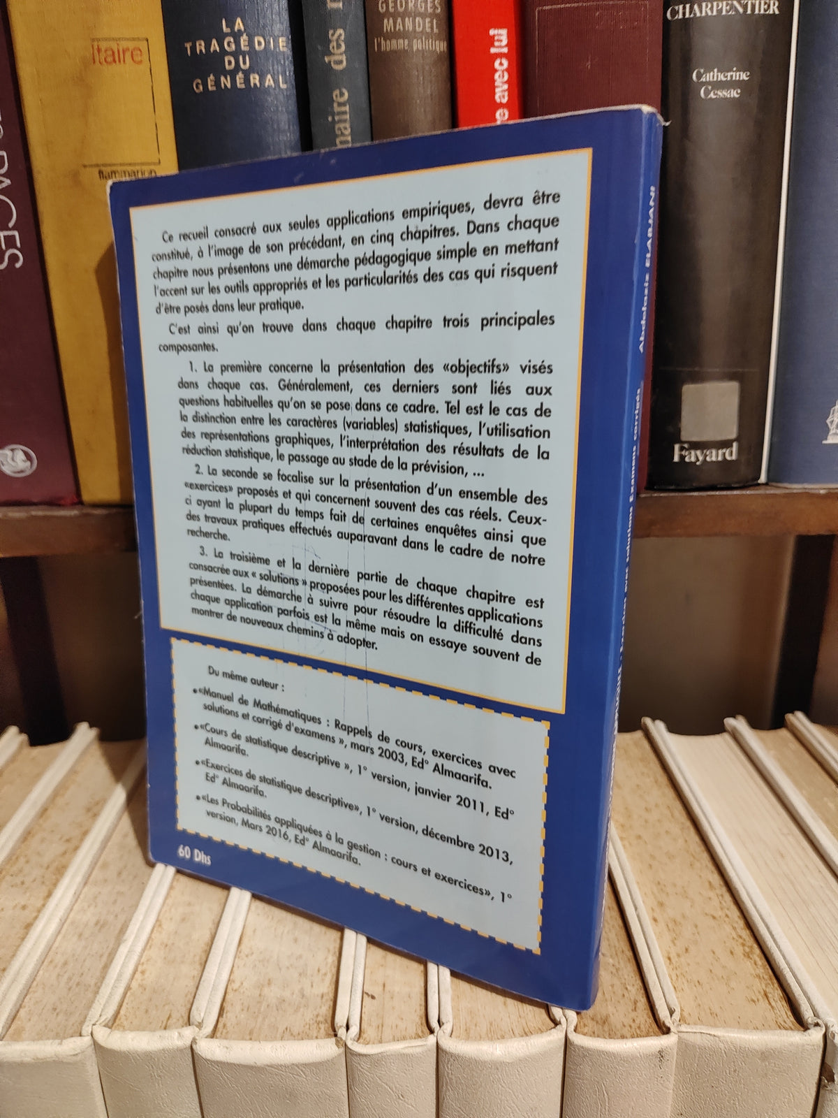 Elabjani - Manuel de statistique descriptive appliquée