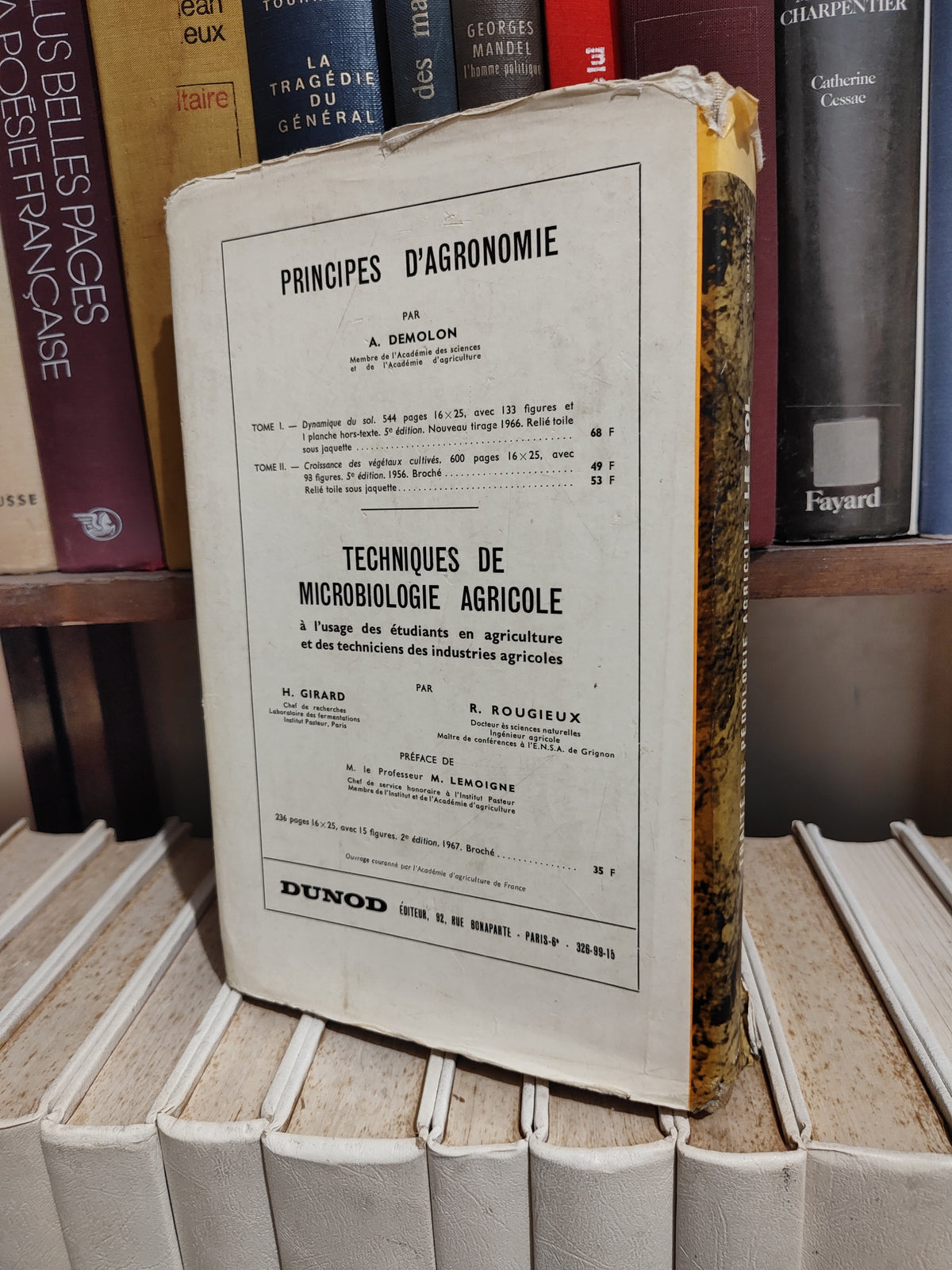 Gaucher - Traité de pédologie agricole : Le sol