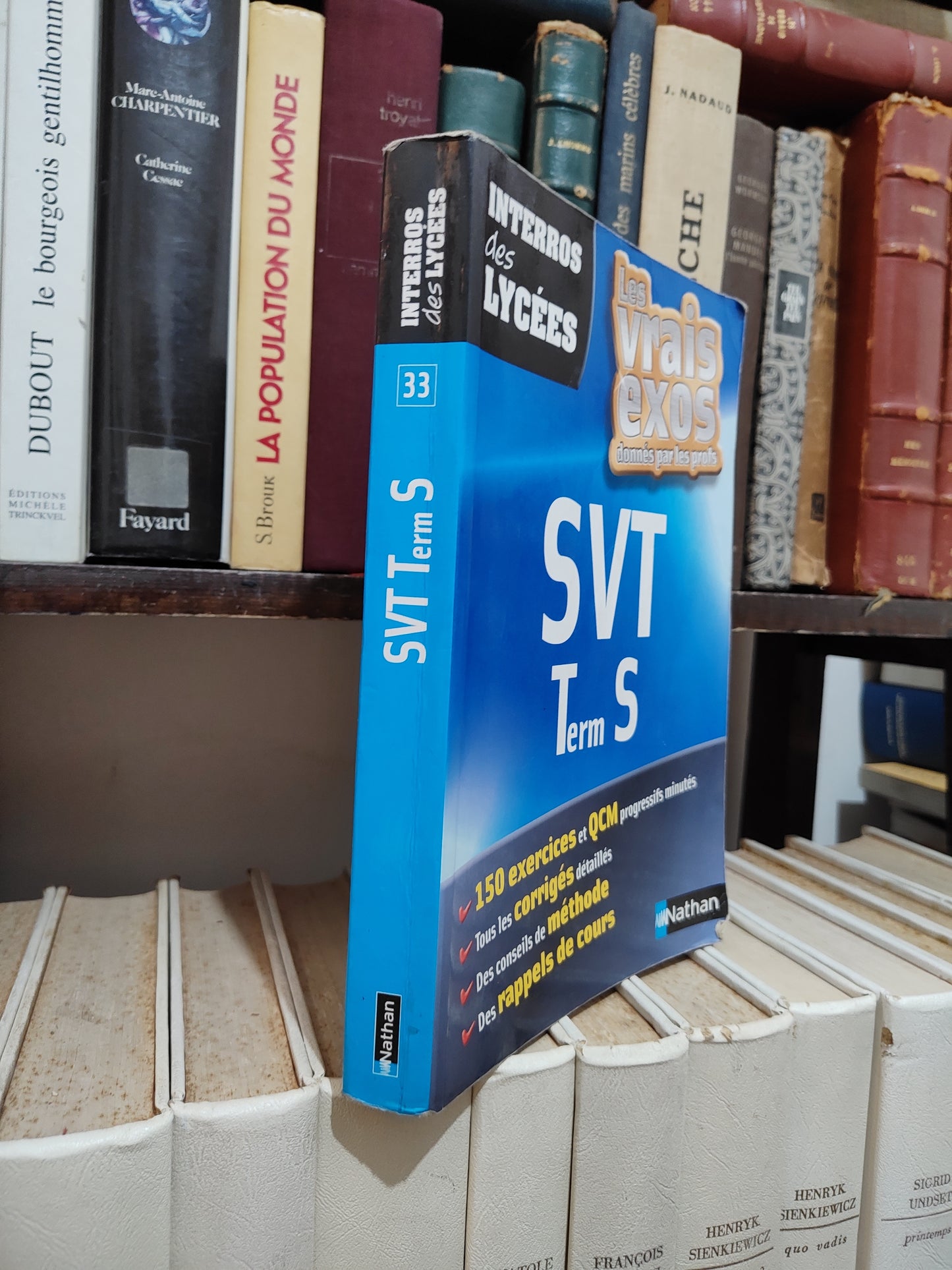 Interros des Lycées SVT Term S
