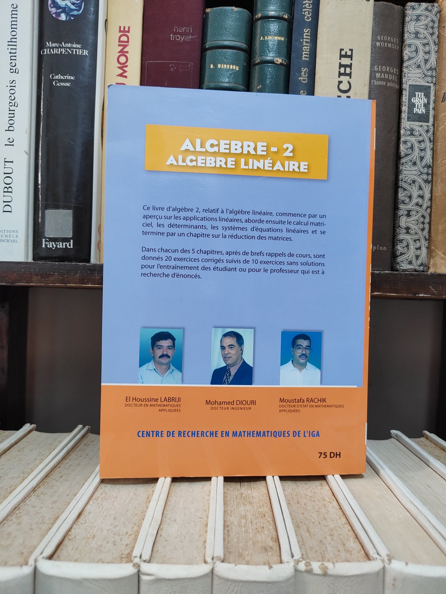 Labriji - Algèbre linéaire