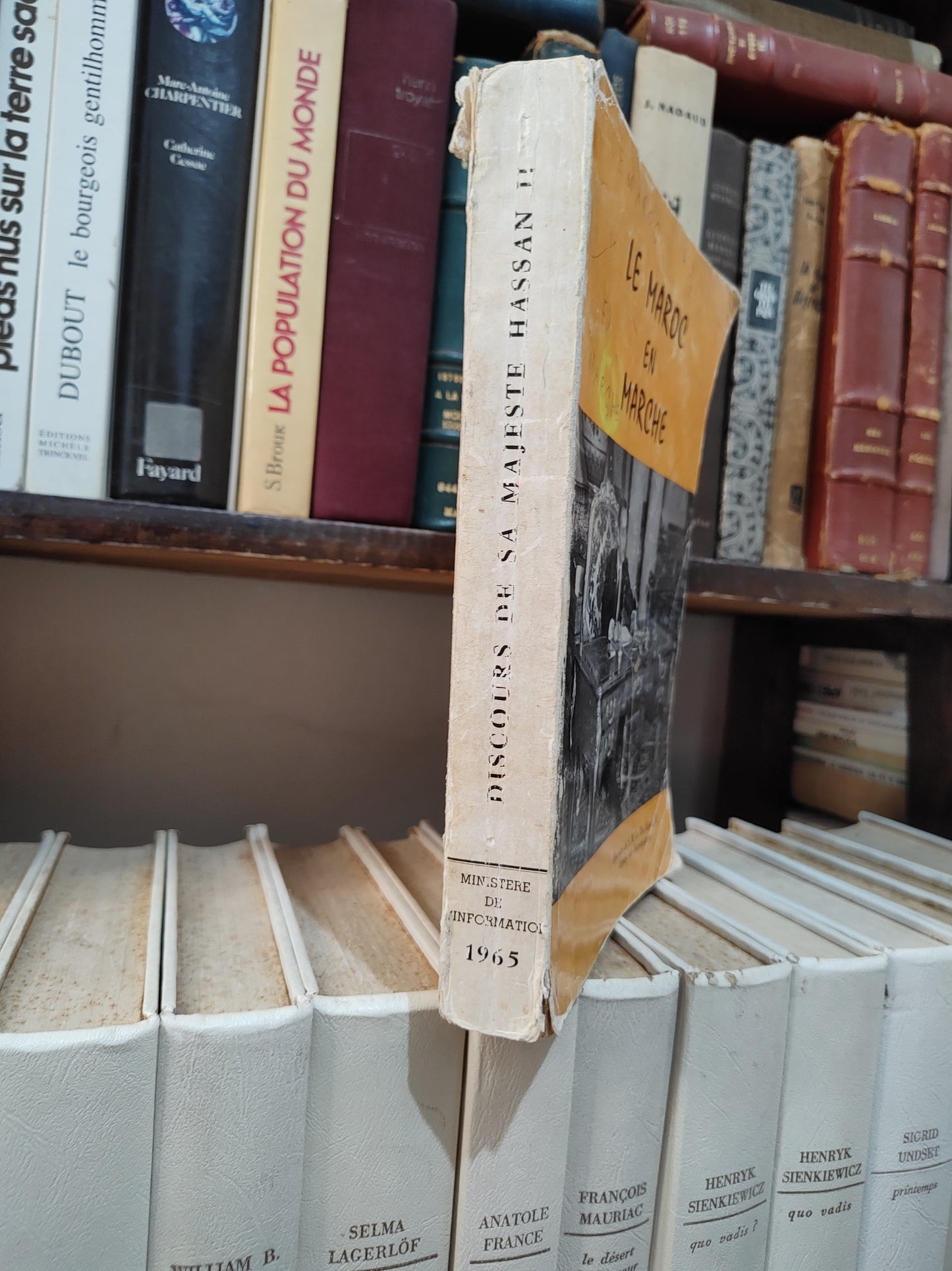Le Maroc en Marche (Voir photos / contenu du livre intact )