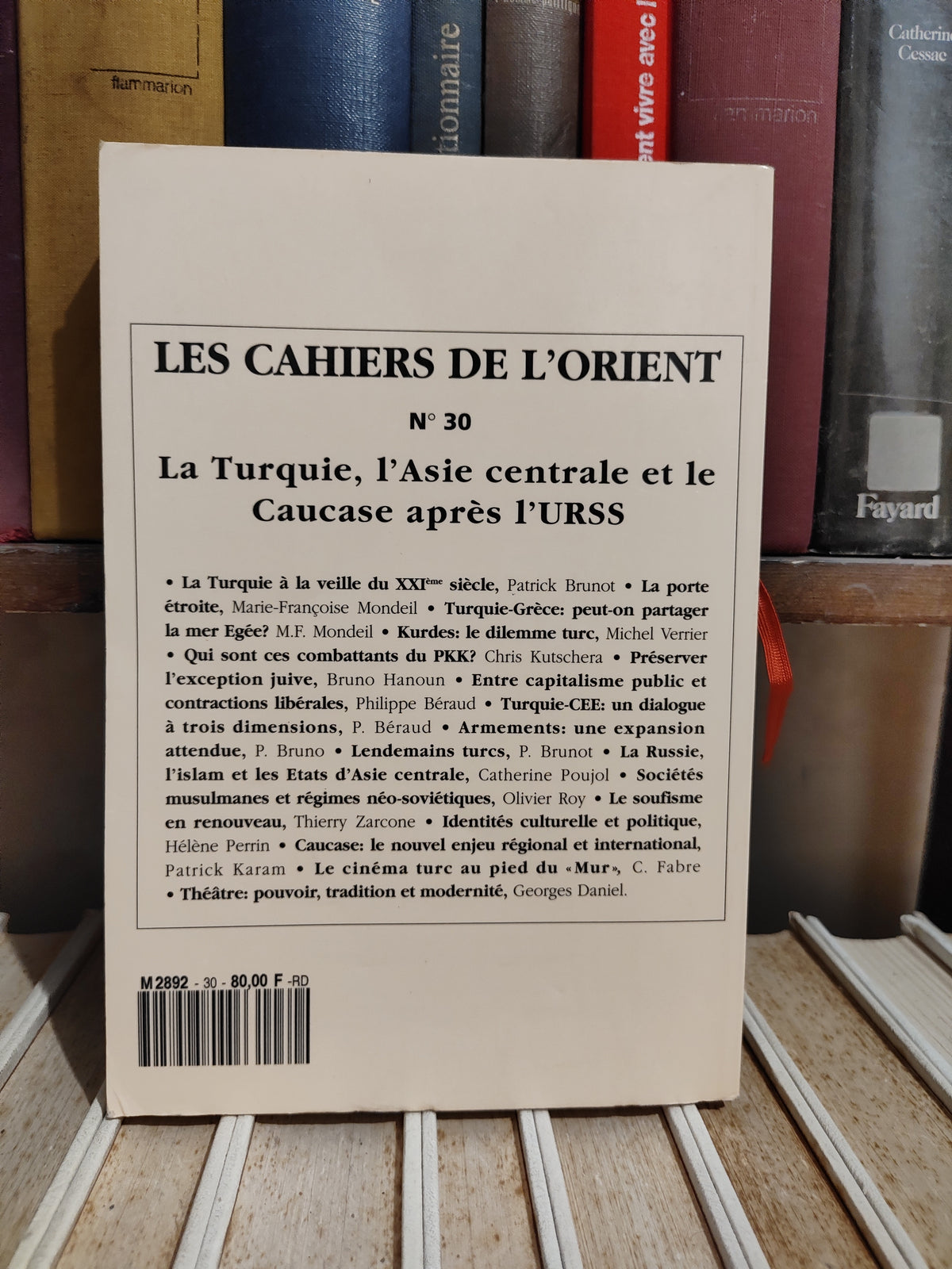 Les cahiers de l'orient N 30 Incontournable Turquie