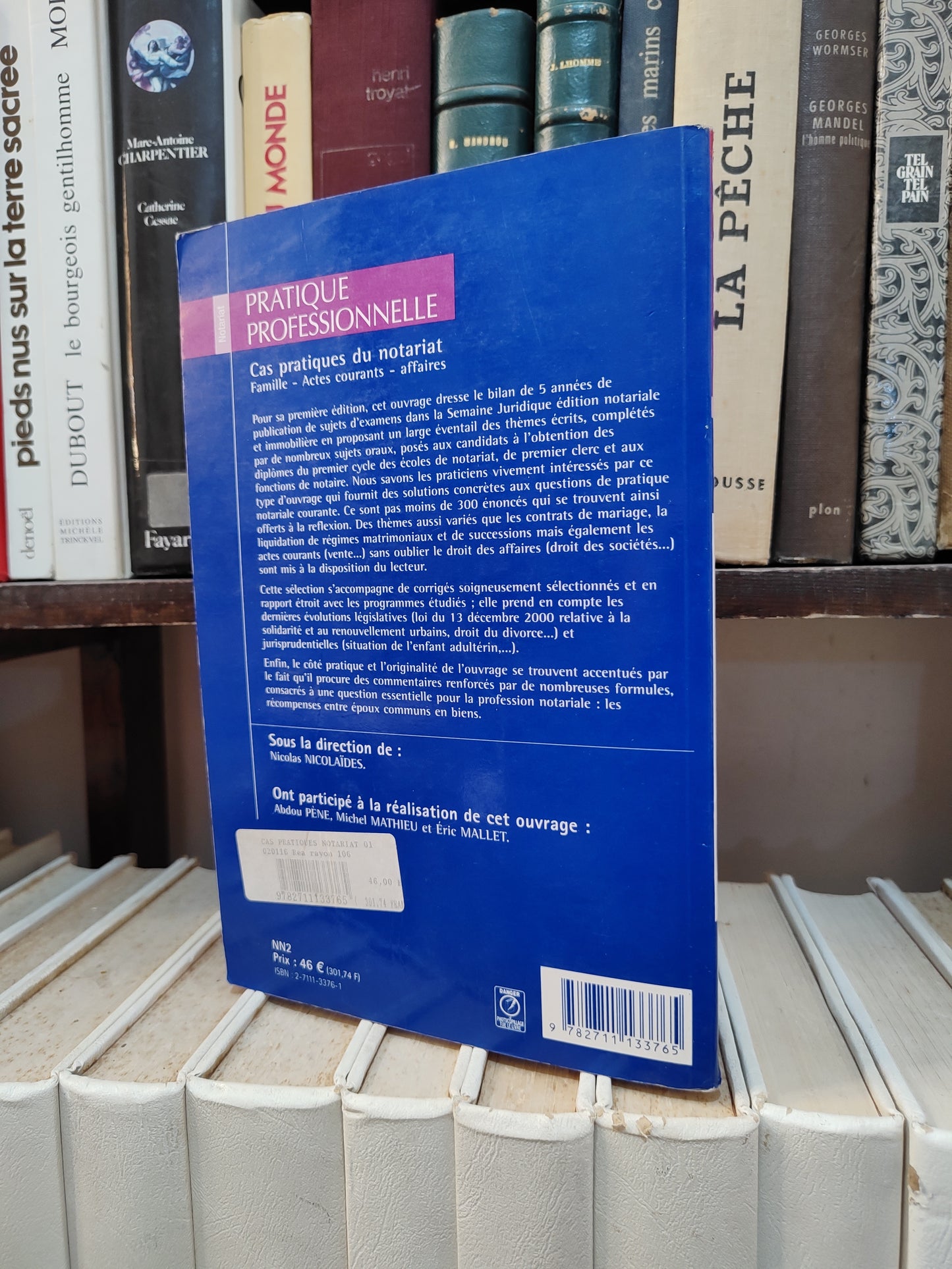 Nicolaides - Cas pratiques du notariat