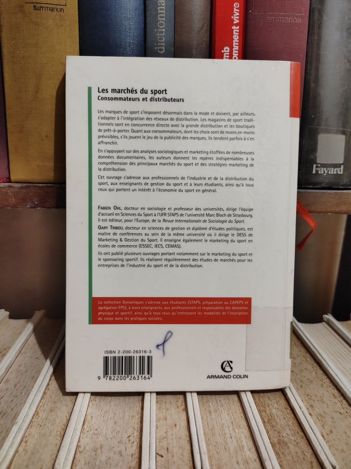 Ohl - Les marchés du sport