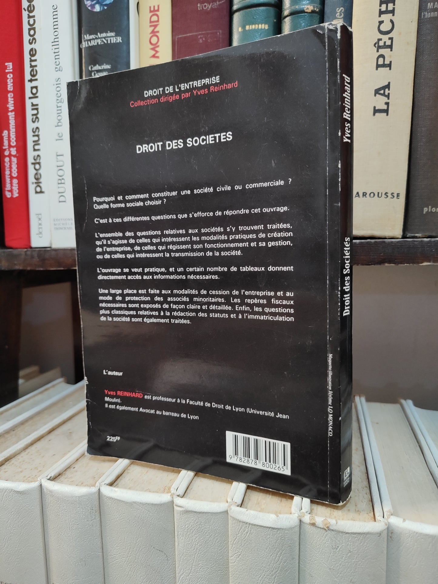 Reinhard - Droit des sociétés