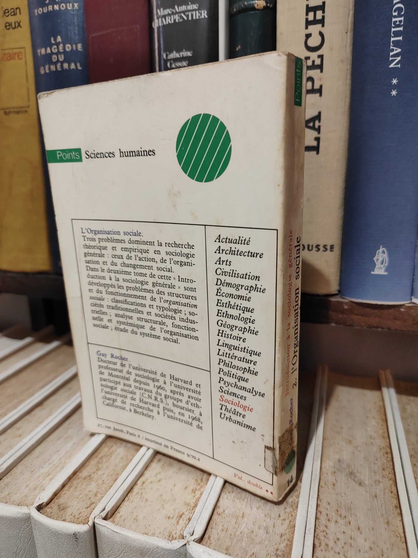 Rocher - Introduction à la sociologie générale 2 : L'organisation sociale