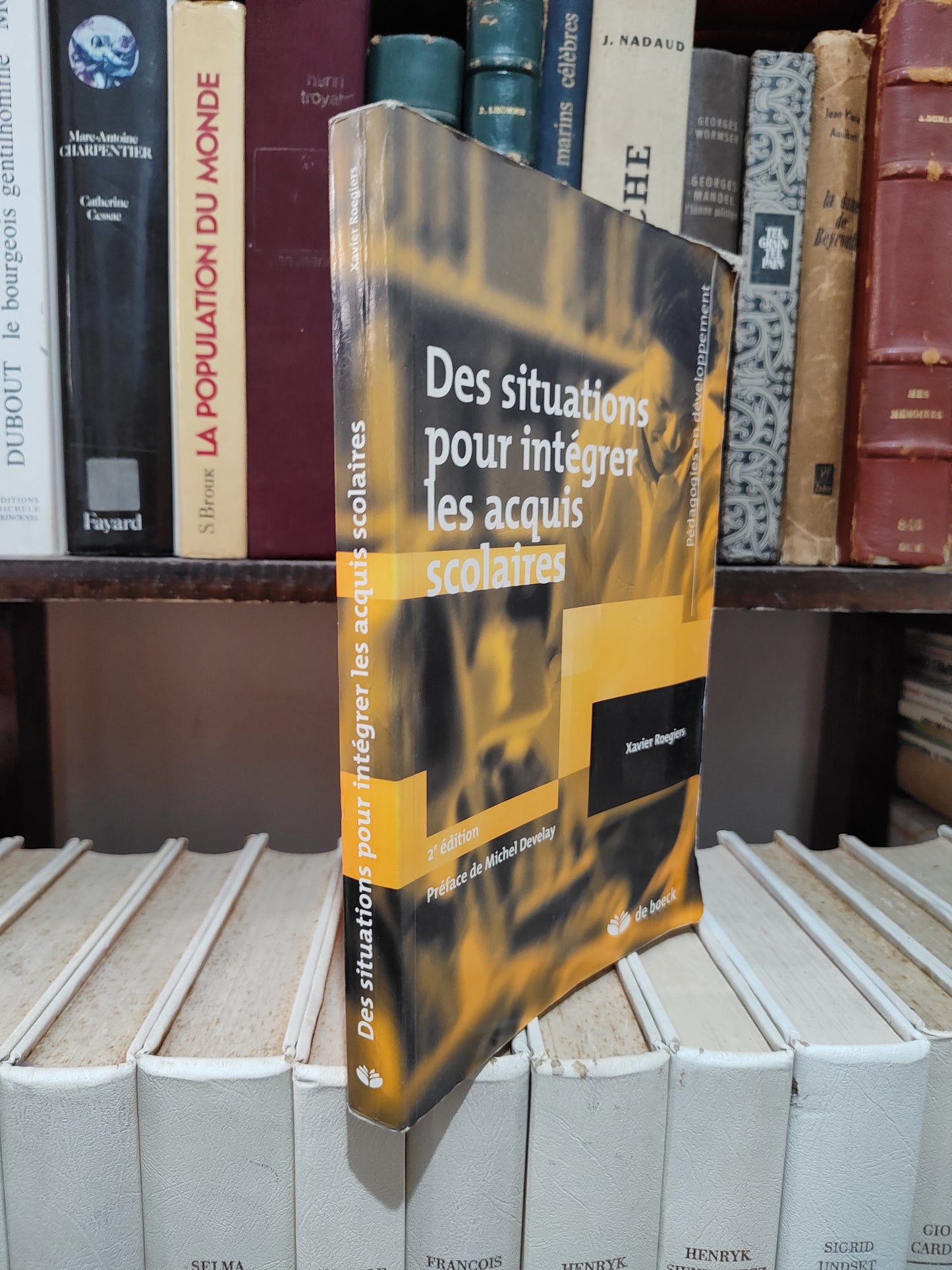 Roegiers - Des situations pour intégrer les acquis scolaires