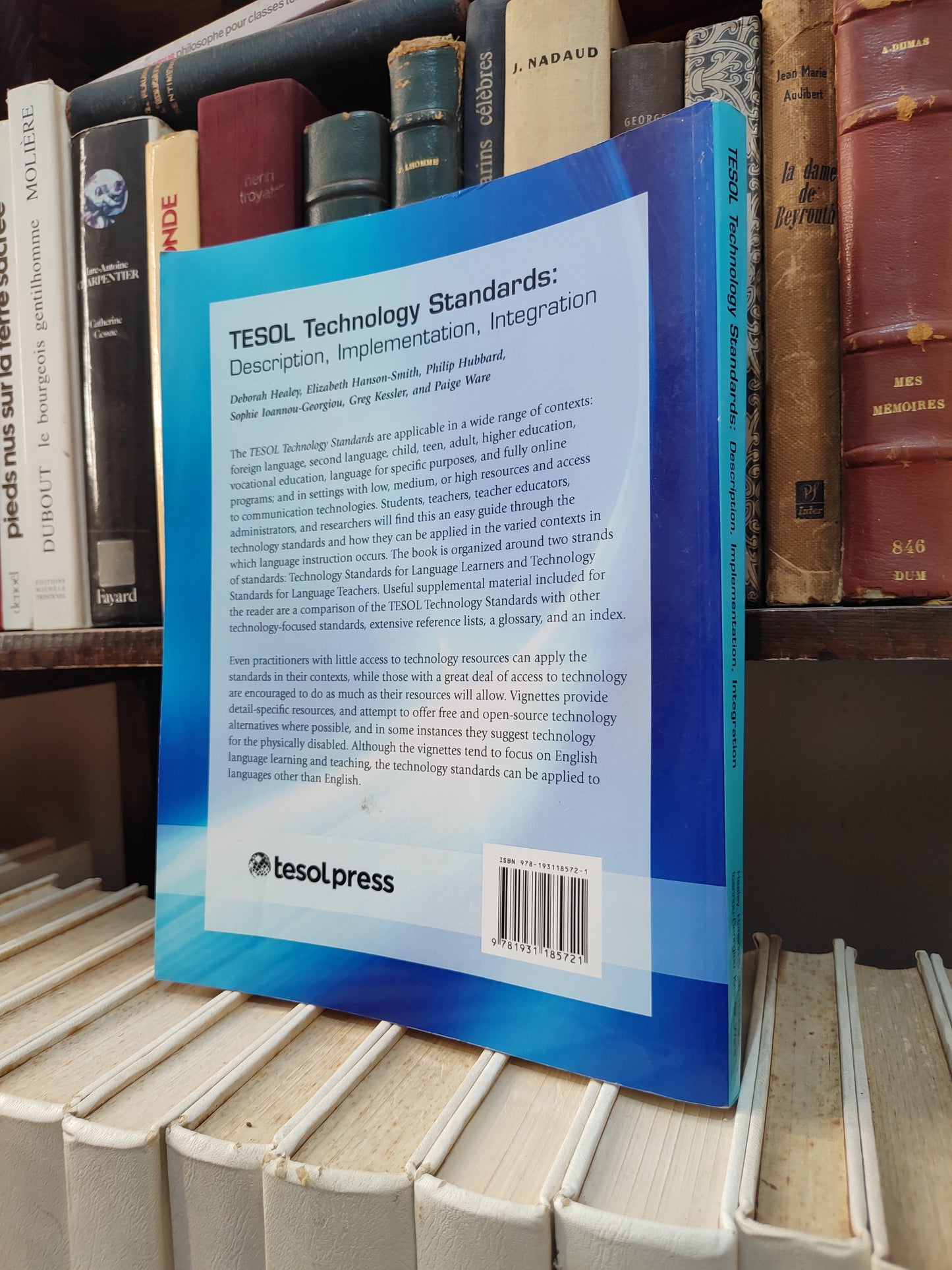 Tesol technology standards