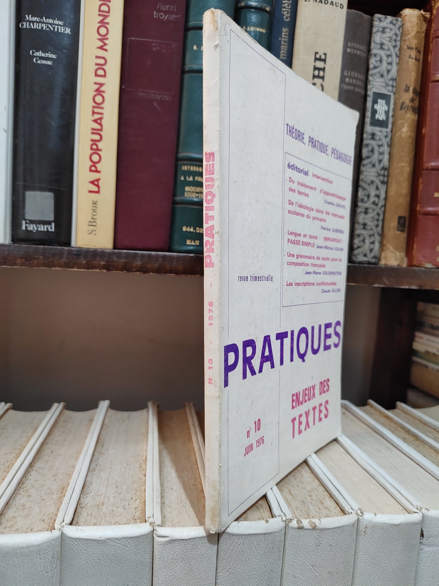 Théorie pratique pédagogie n 10