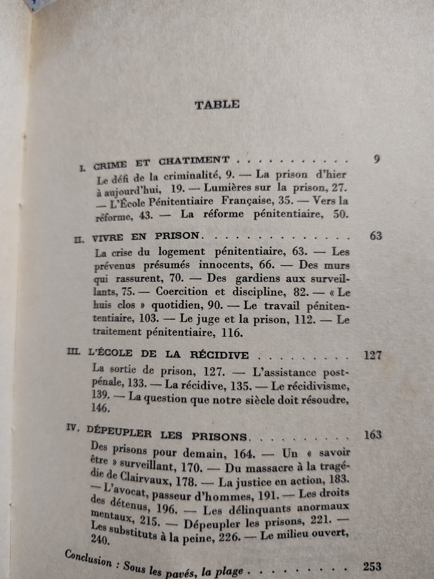 Varaut - La prison pour quoi faire ?