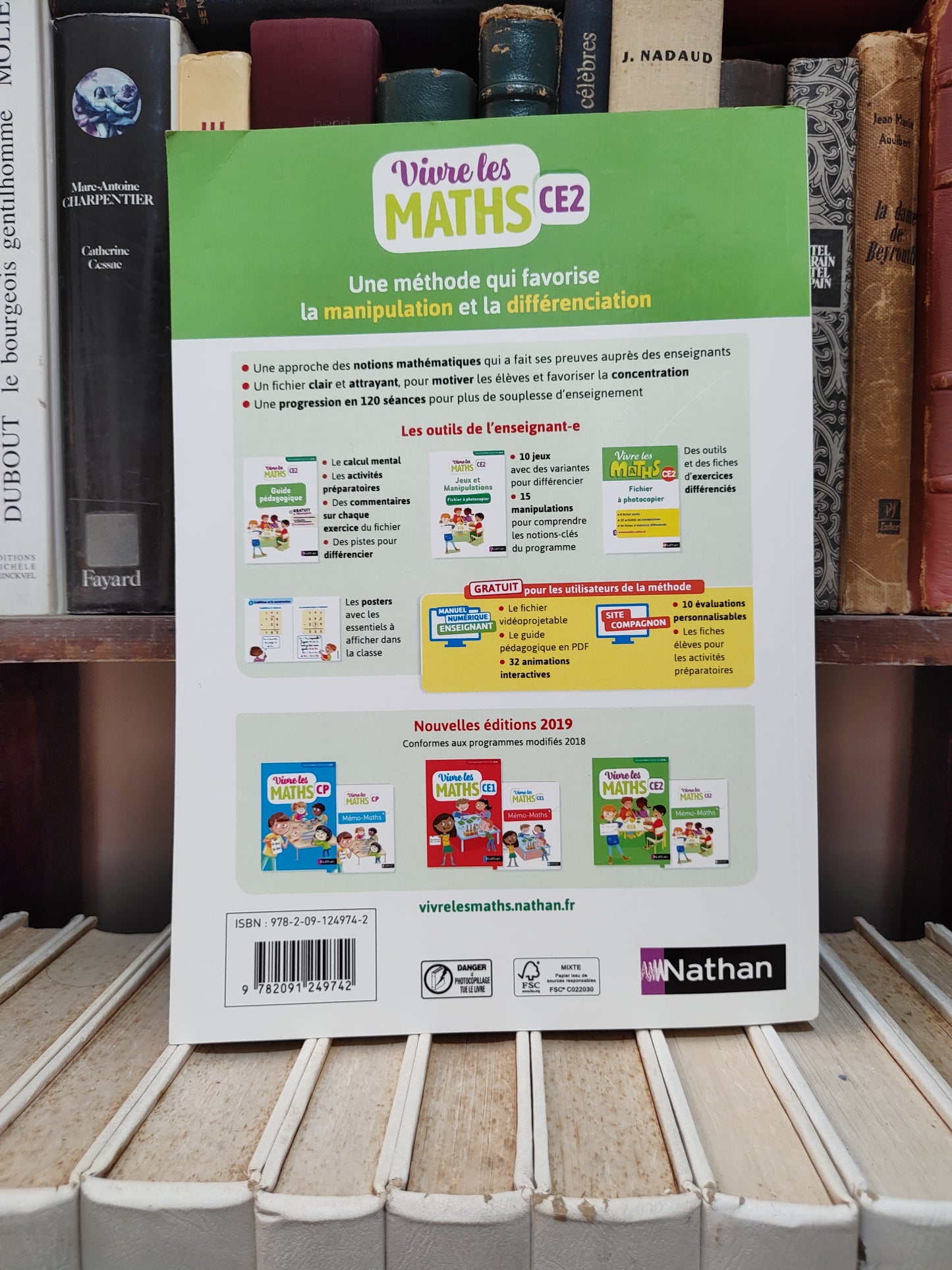 Vivre les math CE2 Guide pédagogique