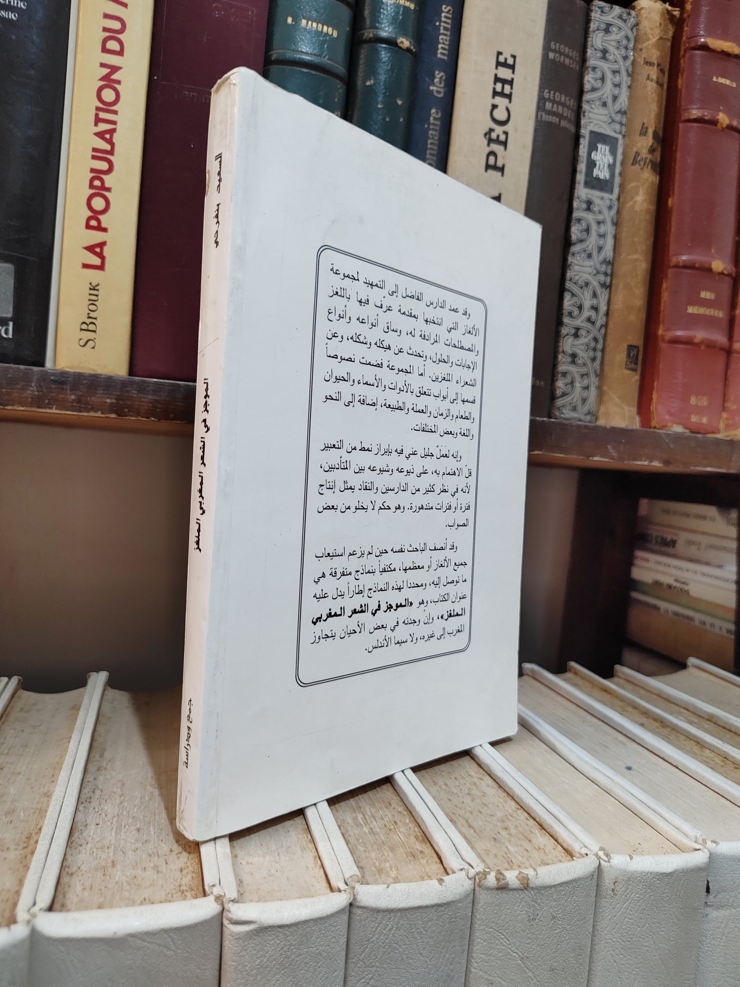 بنفرجي - الموجز في الشعر المغربي الملغز
