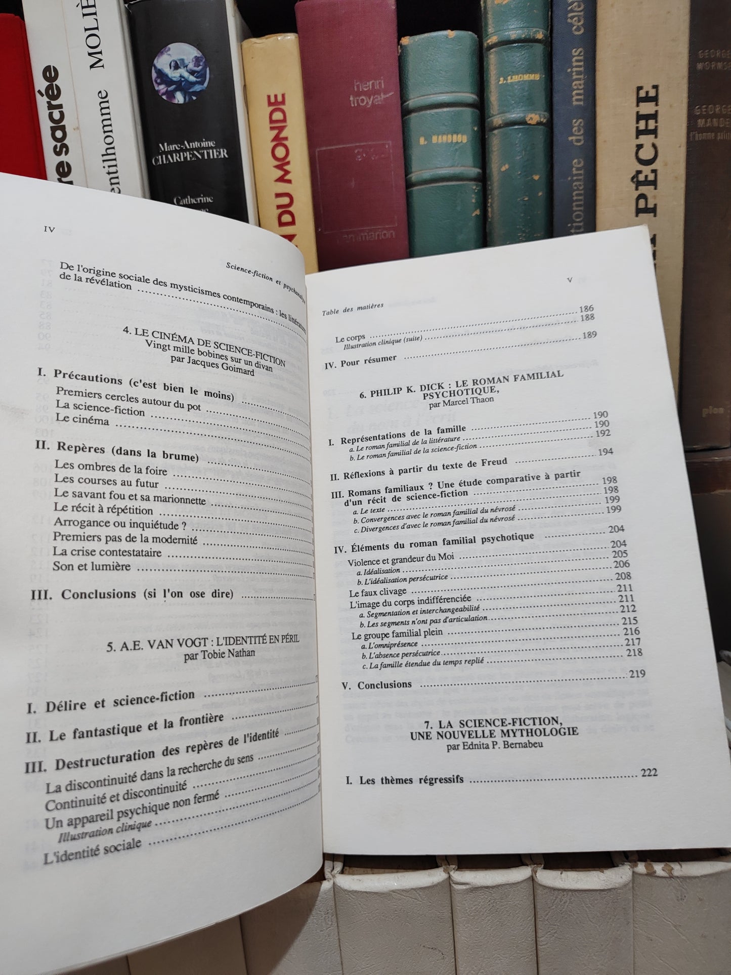 Thoan - Sciences fiction et psychanalyse : L'imaginaire social de l'S.F