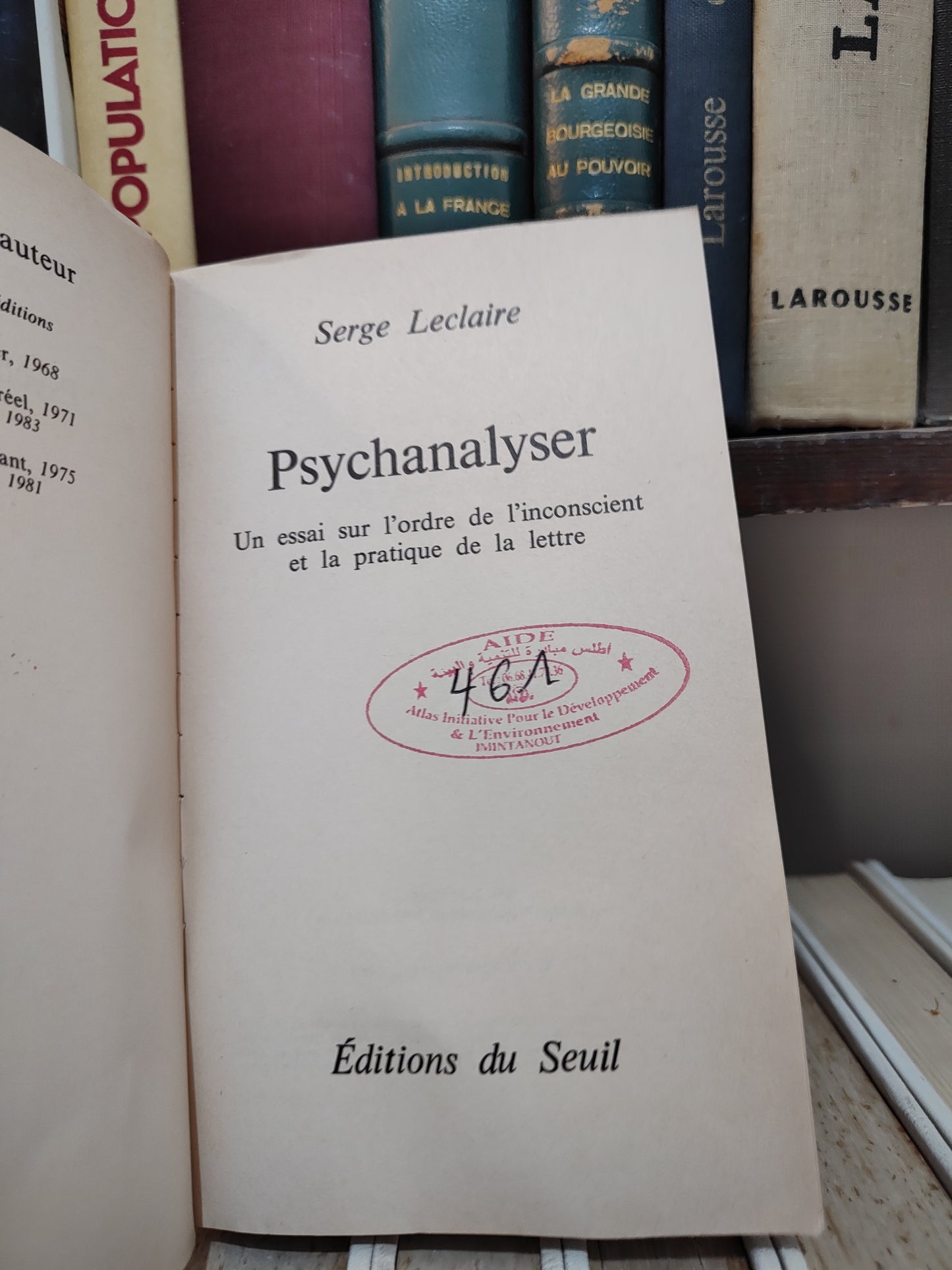 Leclaire - Psychanalyser