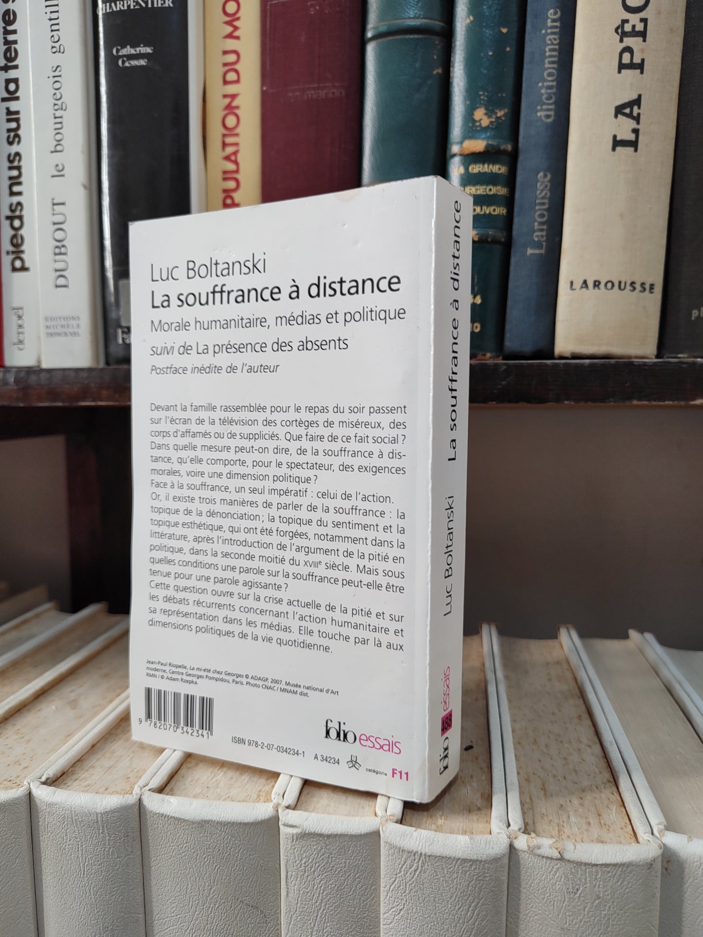 Boltanski - La souffrance à distance