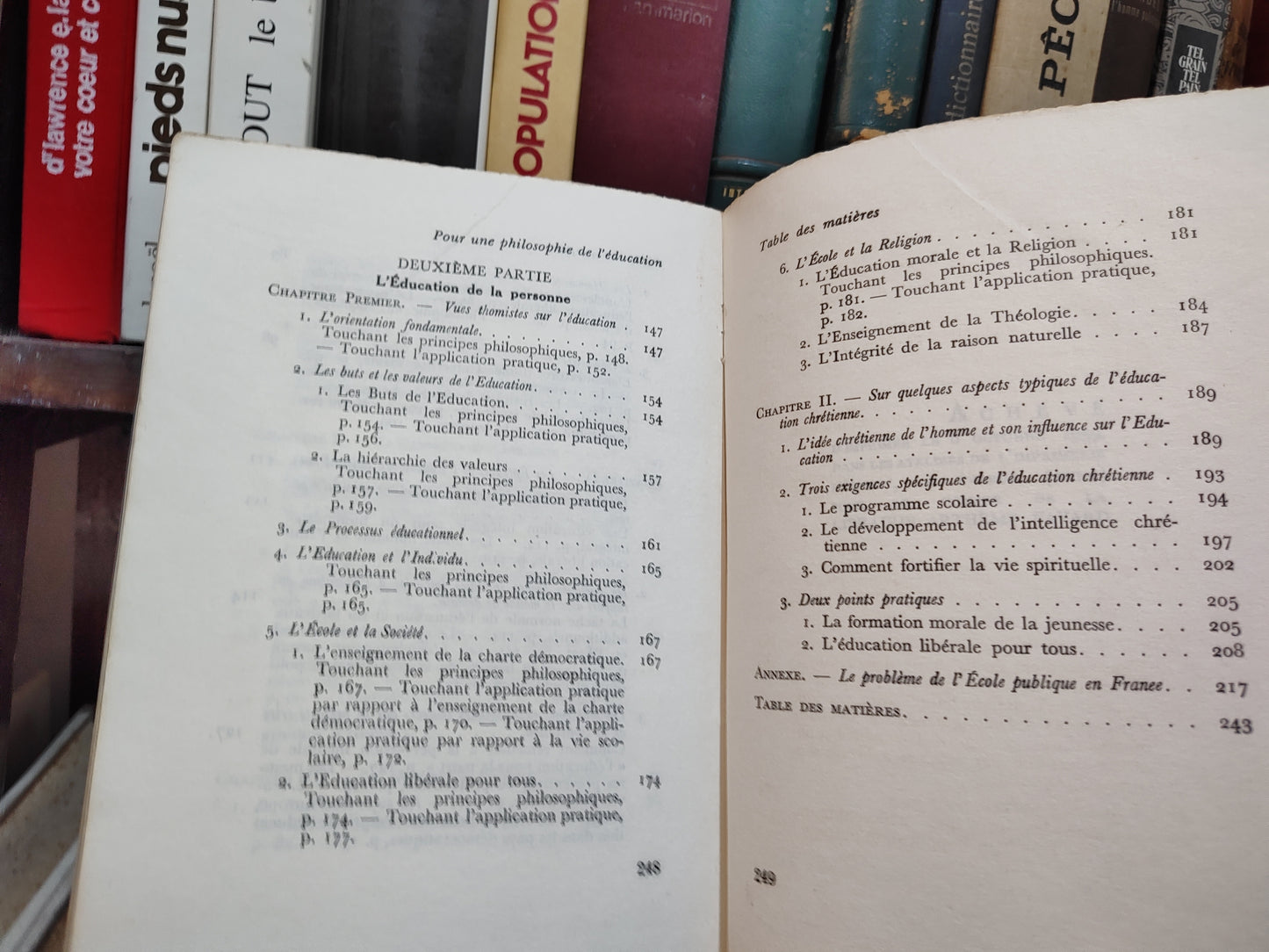 Maritain - Pour une philosophie de l'éducation