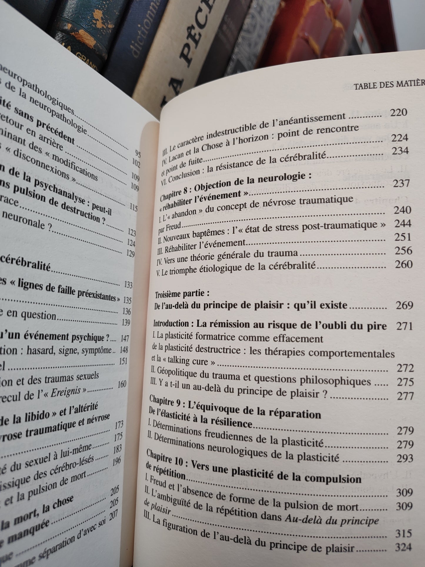 Malabou - Les nouveaux blessés de Freud à la neurologie...