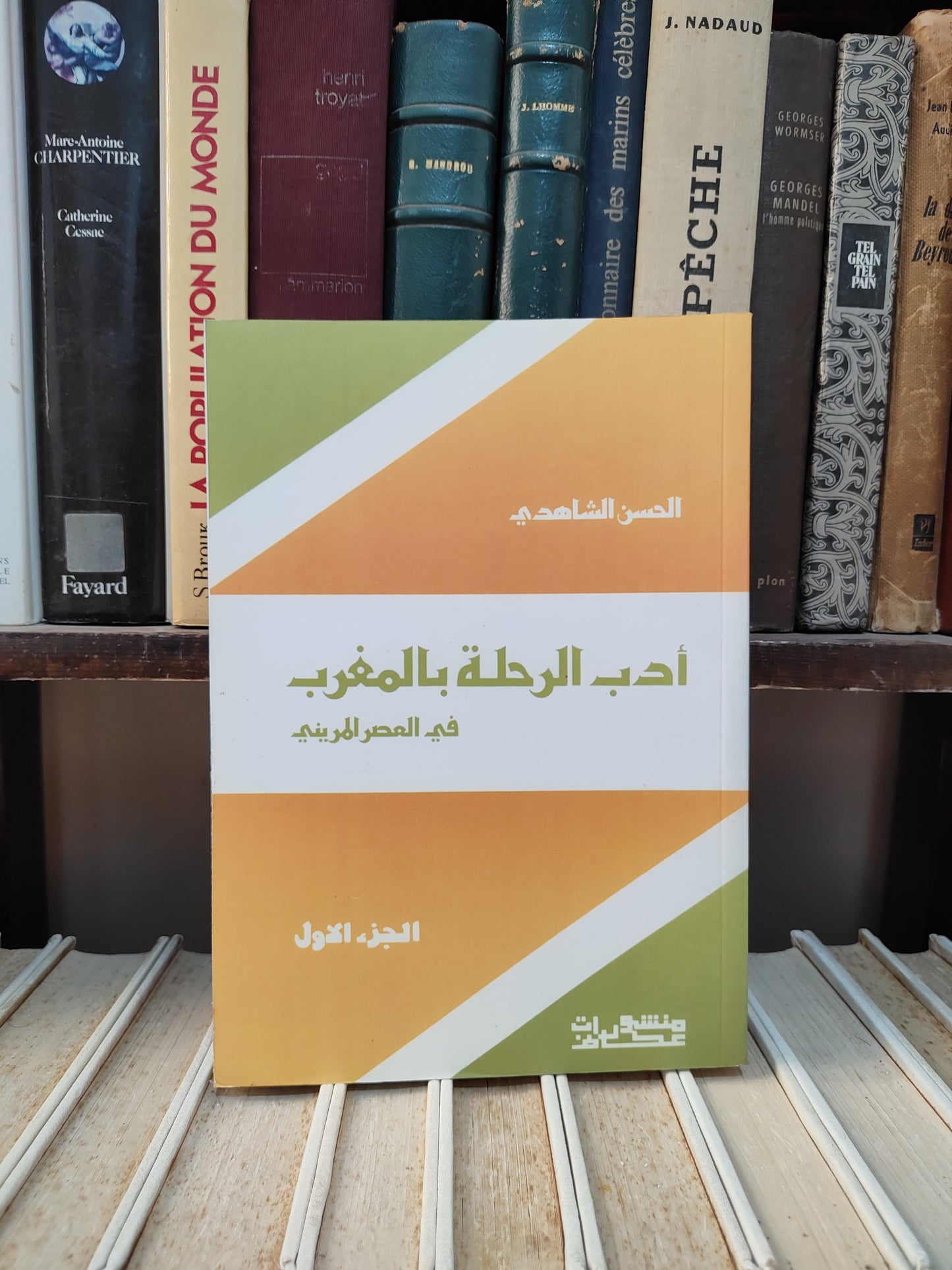 الشاهدي - ادب الرحلة بالمغرب في العصر المريني جزء 1