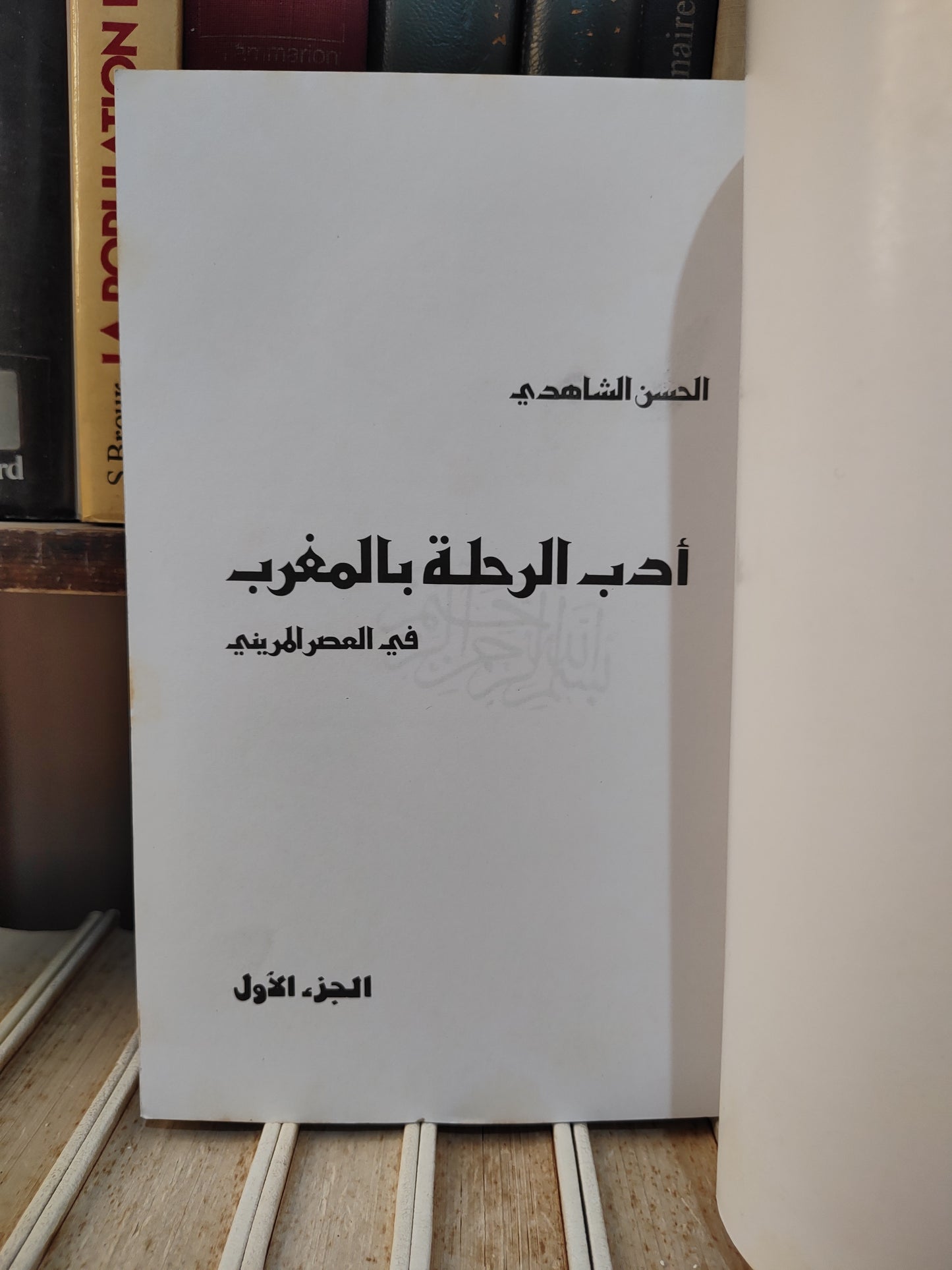 الشاهدي - ادب الرحلة بالمغرب في العصر المريني جزء 1