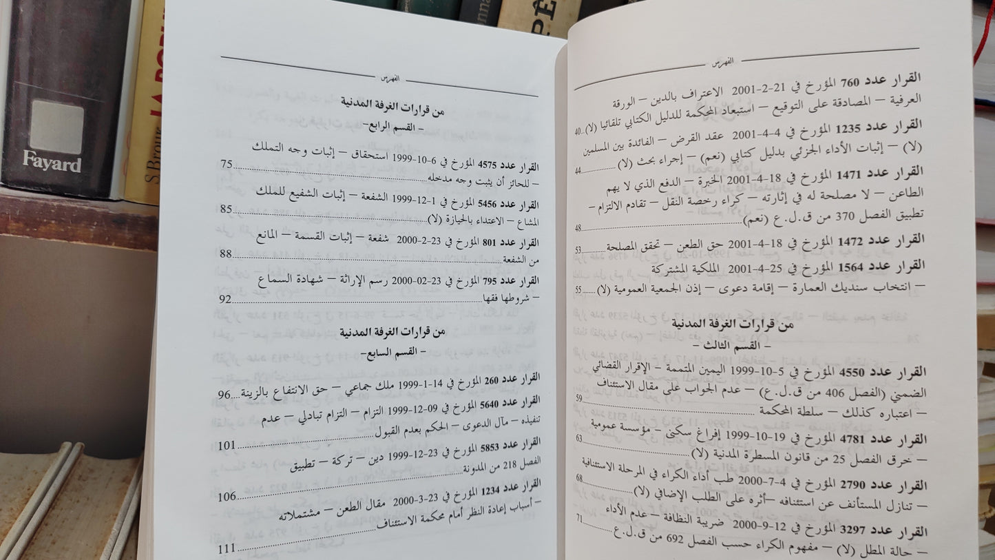 قضاء المجلس الاعلى 57-58