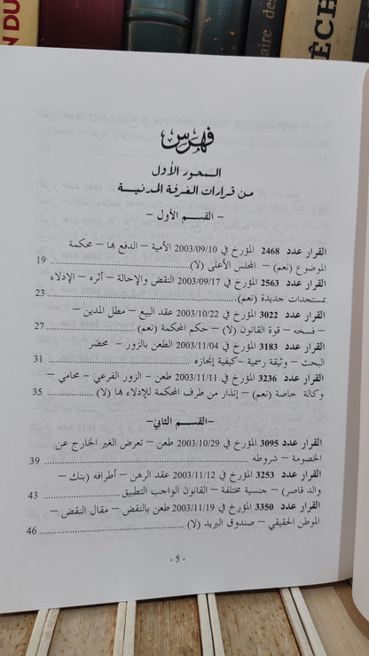قضاء المجلس الاعلى 62
