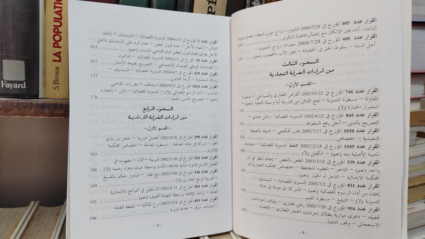 قضاء المجلس الاعلى 62