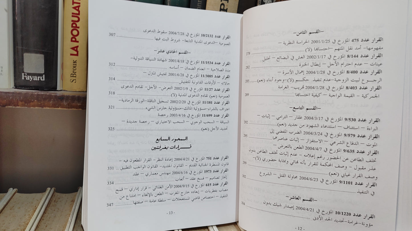 قضاء المجلس الاعلى 62