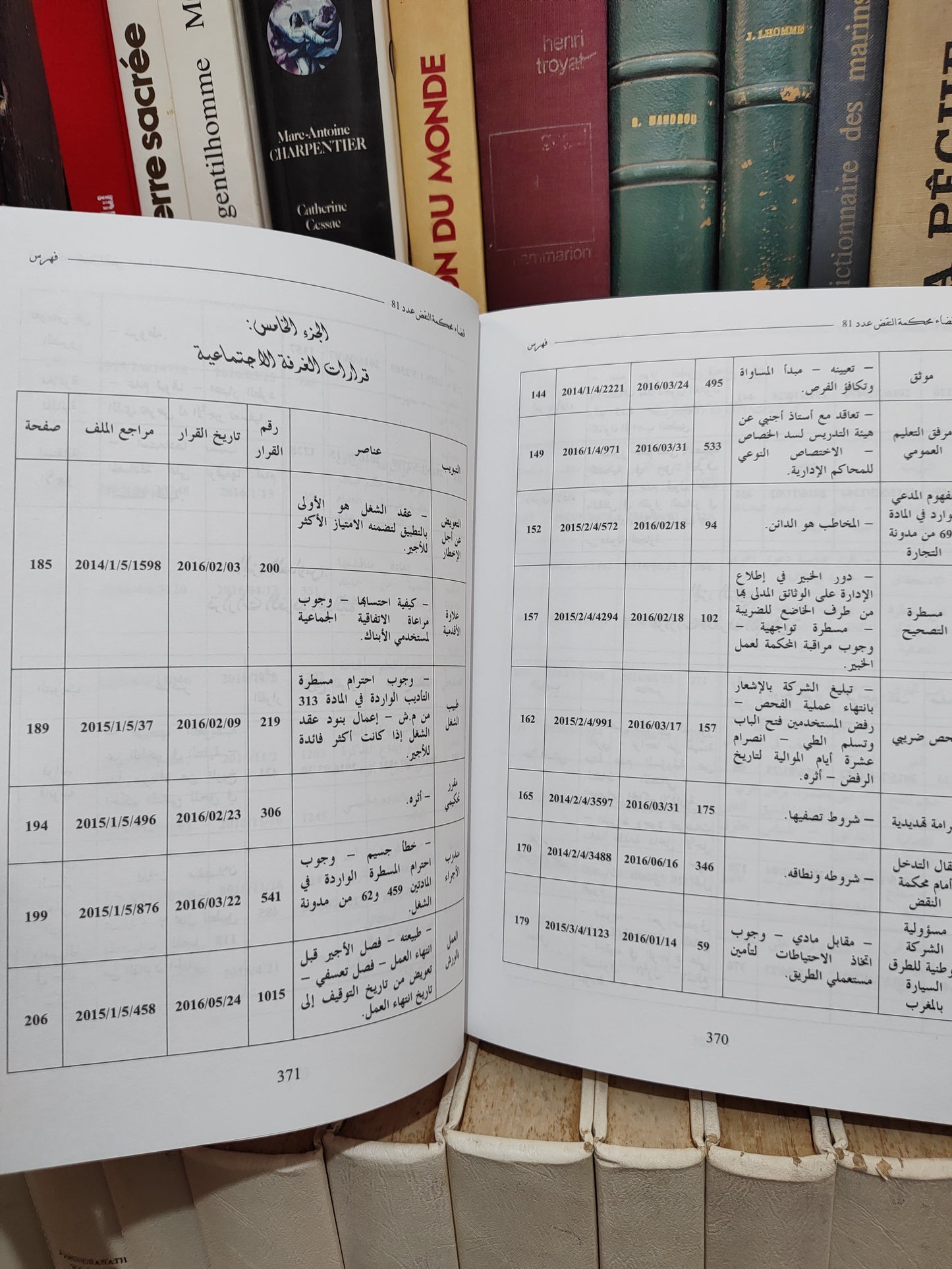 مجلة قضاء محكمة النقض عدد 81