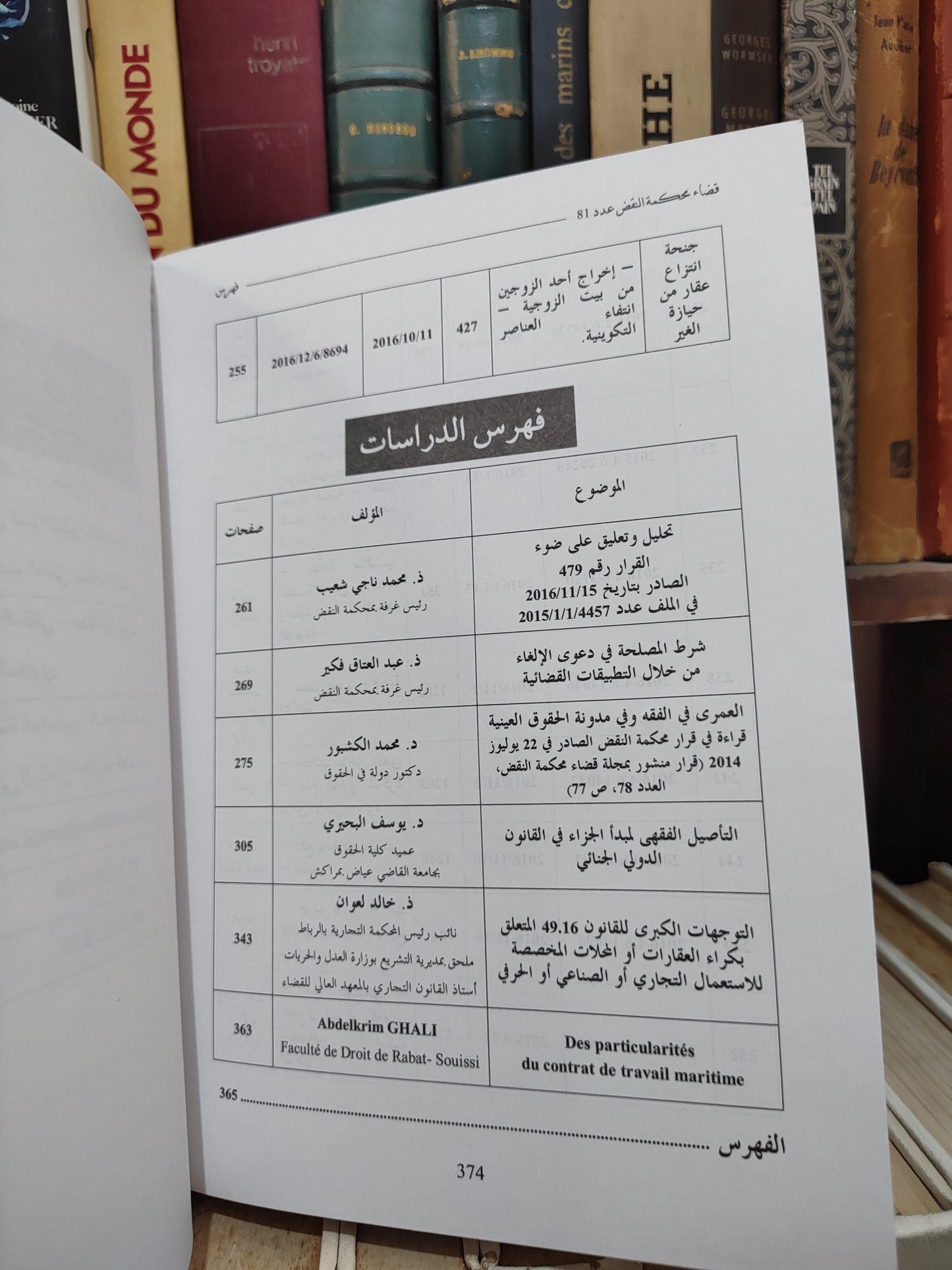 مجلة قضاء محكمة النقض عدد 81