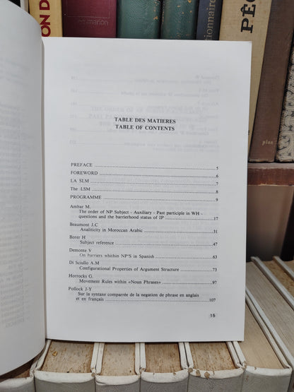 Actes du premier colloque international de la société de linguistique du Maroc