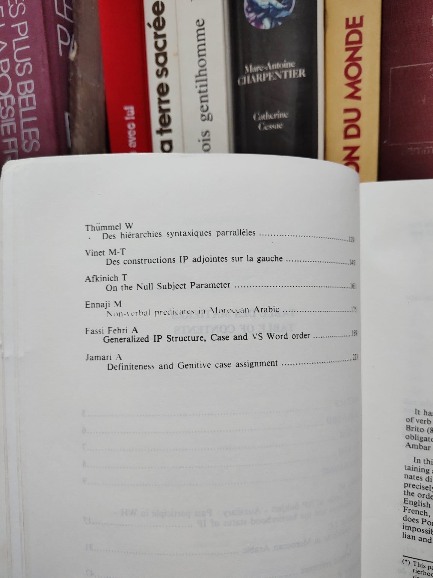 Actes du premier colloque international de la société de linguistique du Maroc