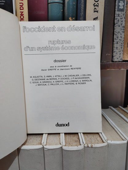 Aglietta - L'occident en désarroi Ruptures d'un système économique