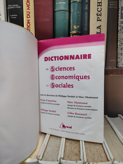 Agostino - Dictionnaire des sciences économiques et sociales