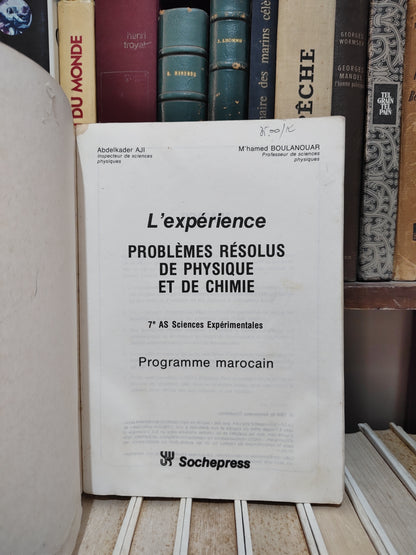 Aji - L'expérience 7e AS sciences ex