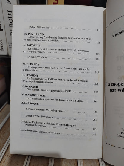 Akalay - Les relations banques-entreprises au Maroc