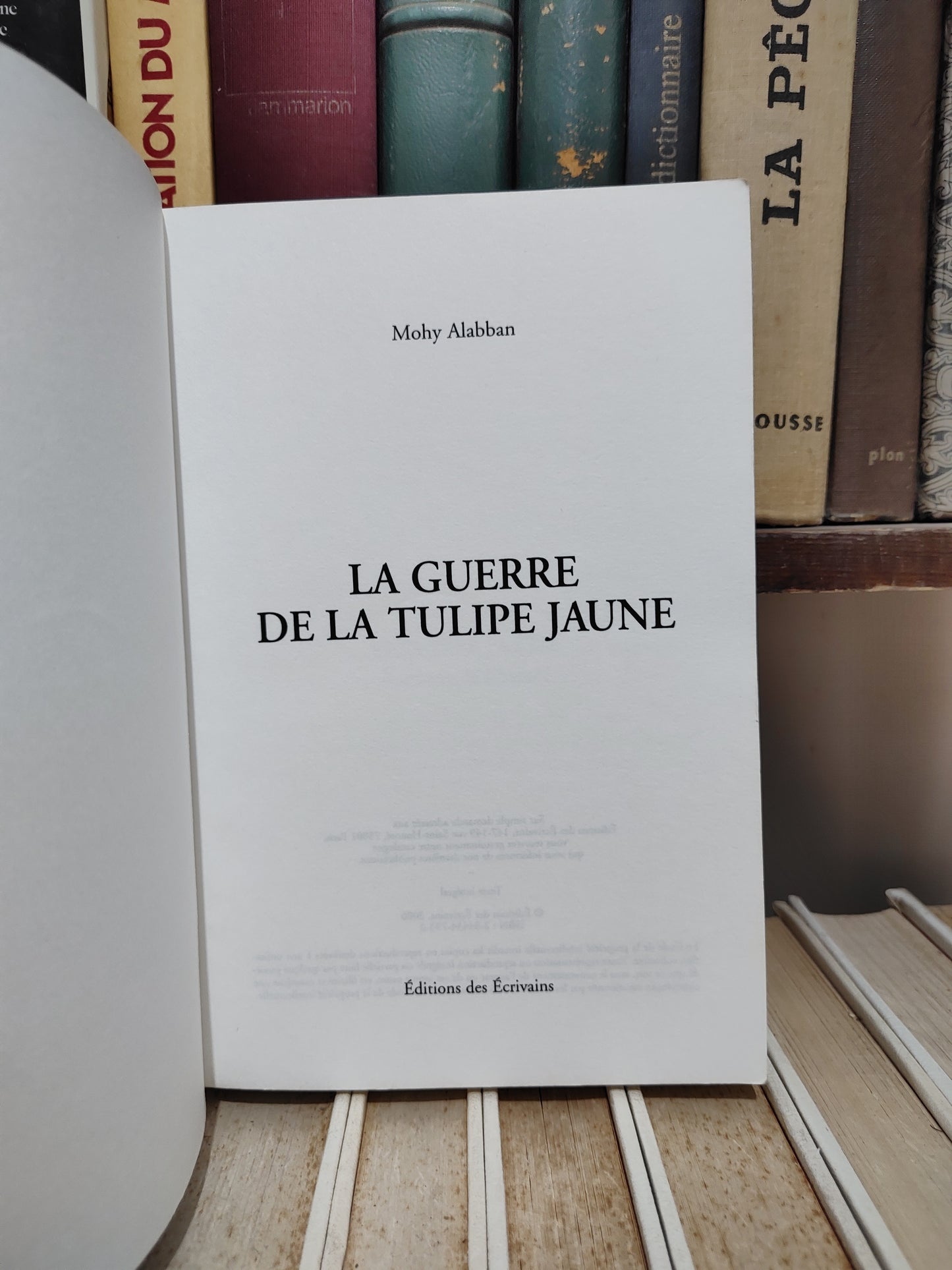 Alabban - La guerre de la tulipe jaune