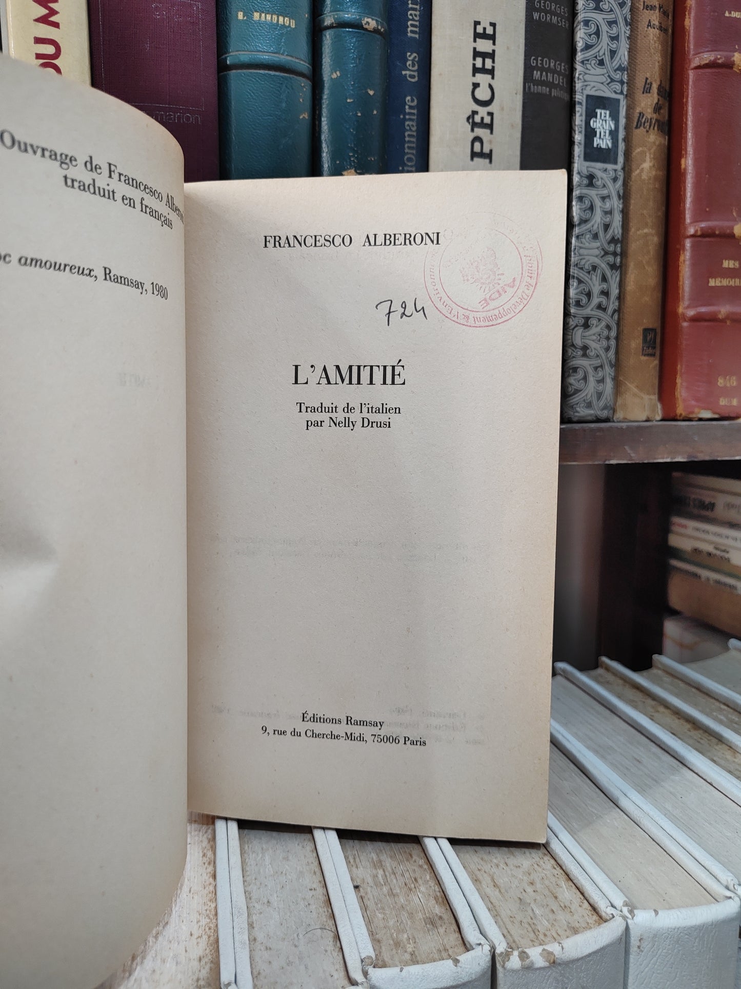 Alberoni - L'amitié