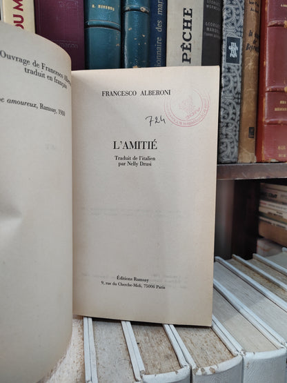 Alberoni - L'amitié