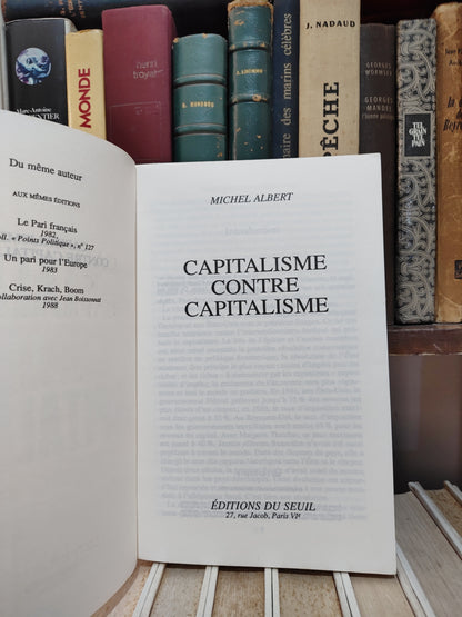 Albert - Capitalisme contre capitalisme