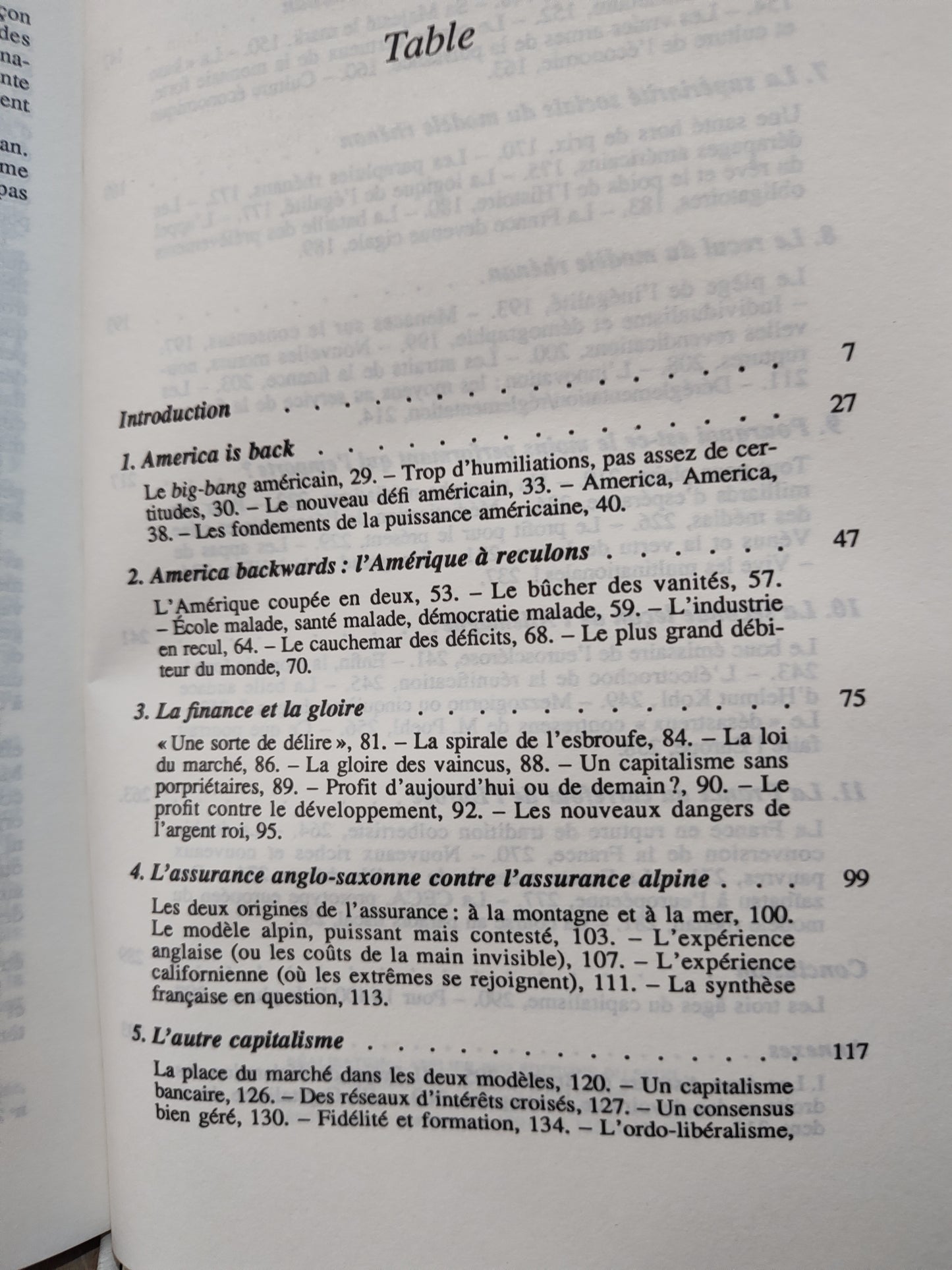 Albert - Capitalisme contre capitalisme