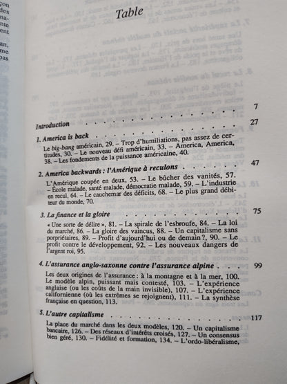 Albert - Capitalisme contre capitalisme