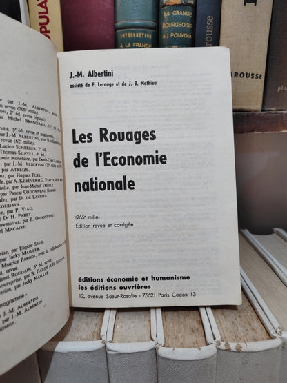Albertini - Les rouages de l'économie nationale