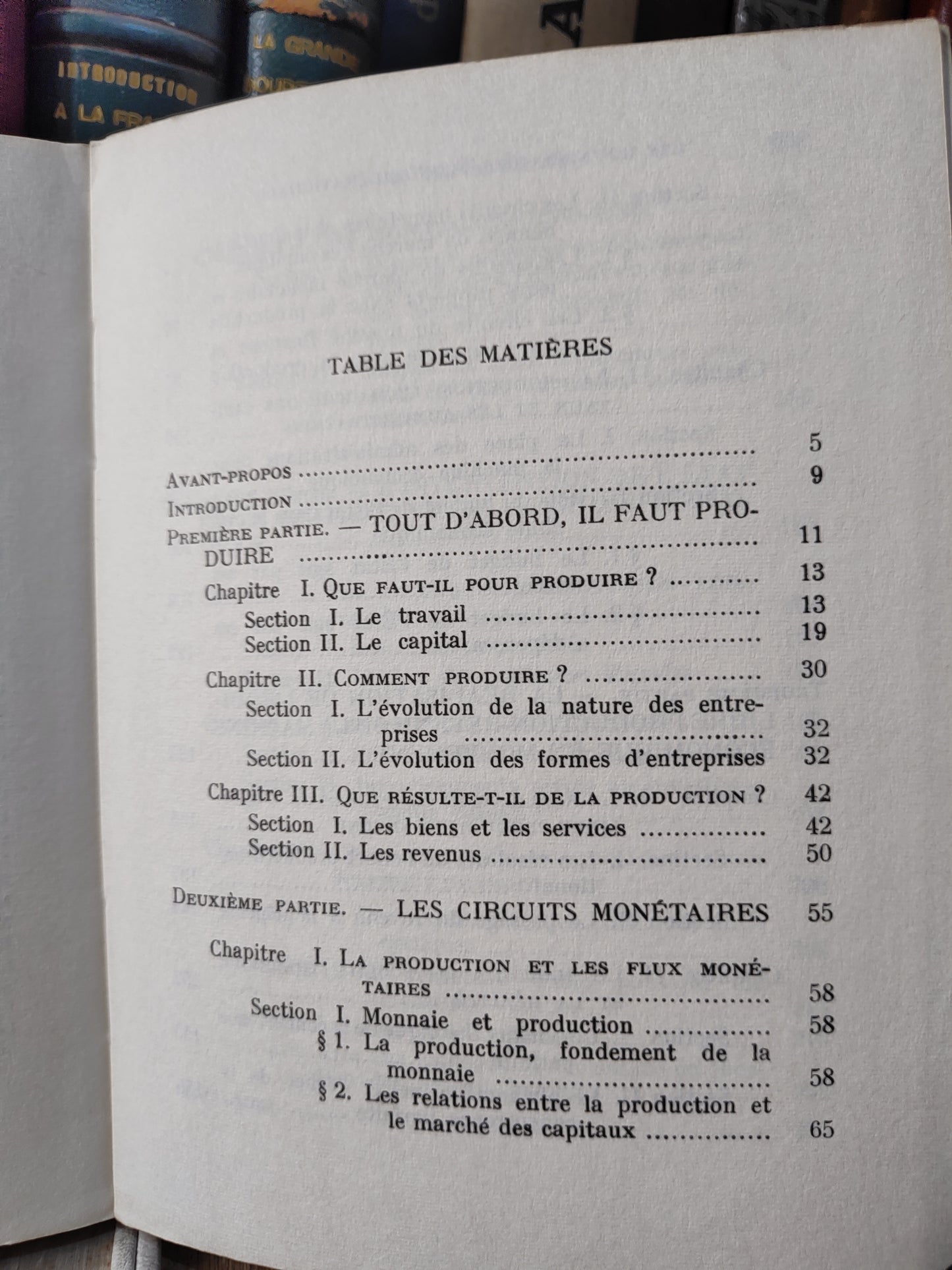 Albertini - Les rouages de l'économie nationale ; initiation économique