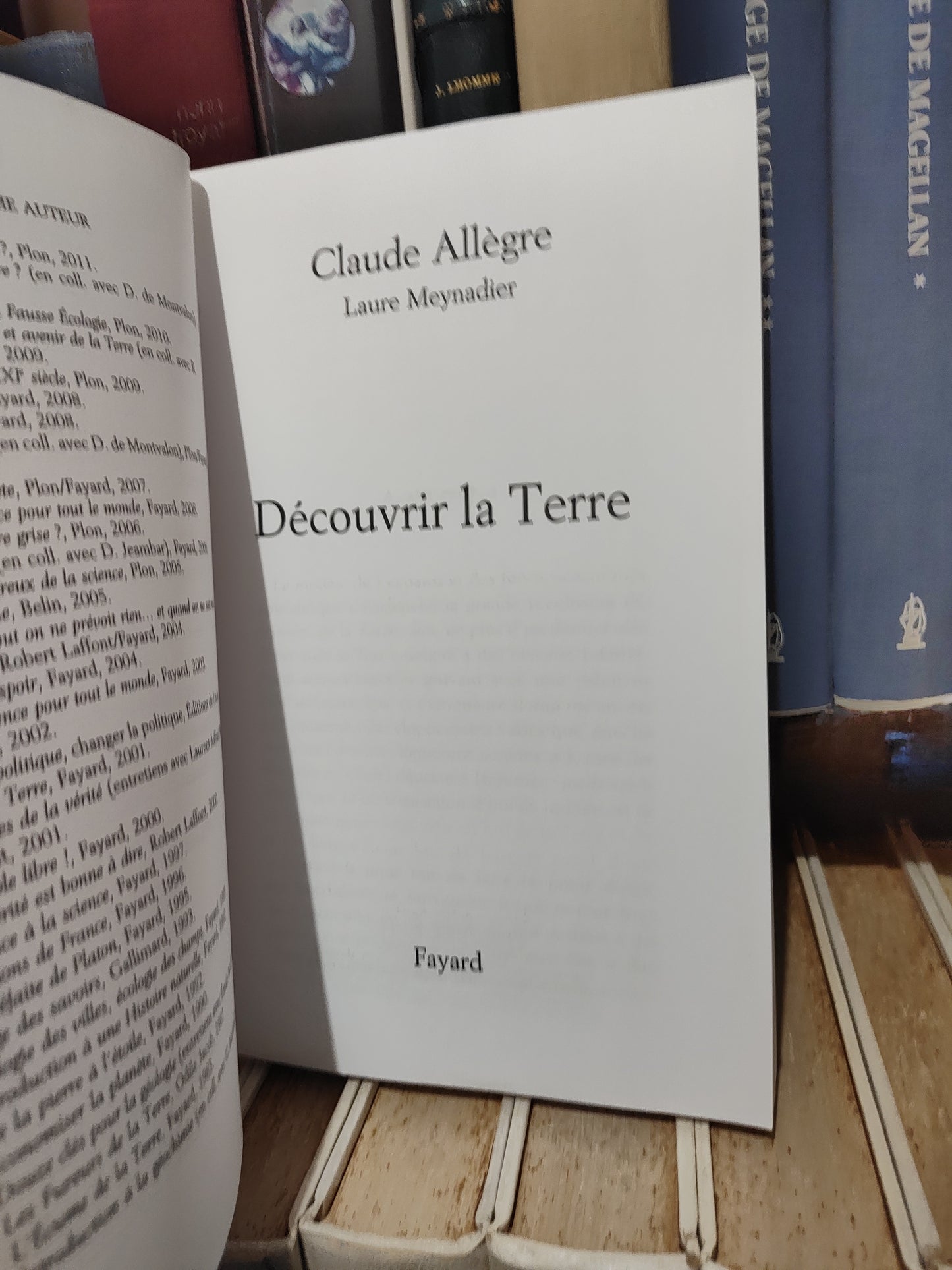 Allègre - Découvrir la Terre