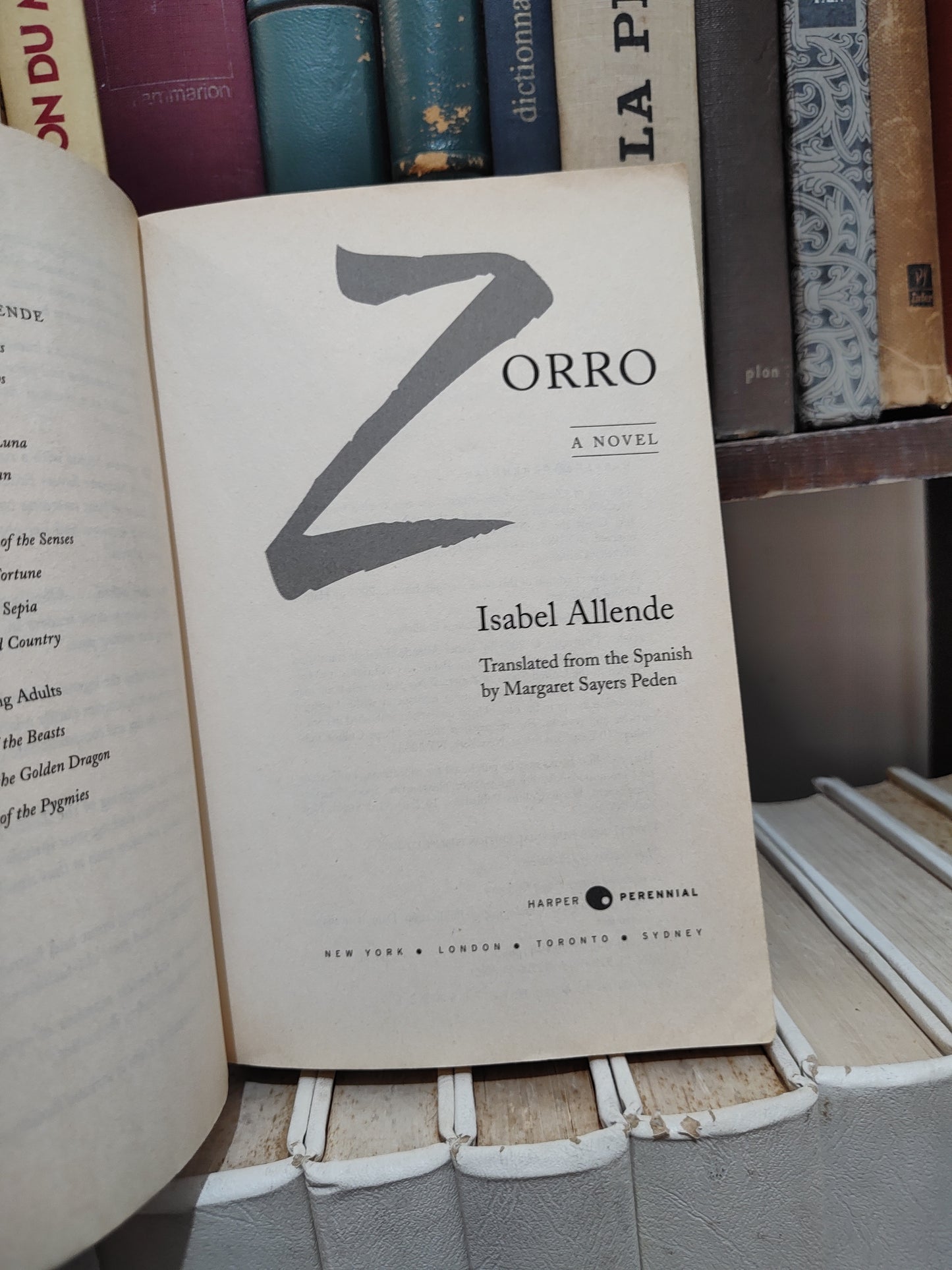 Allende - Zorro